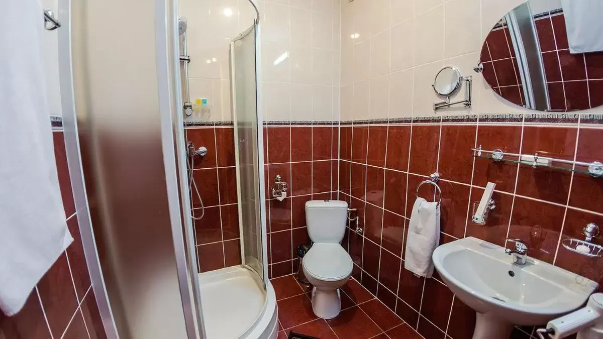 Shower, Bathroom in Reikartz Dostar Karaganda