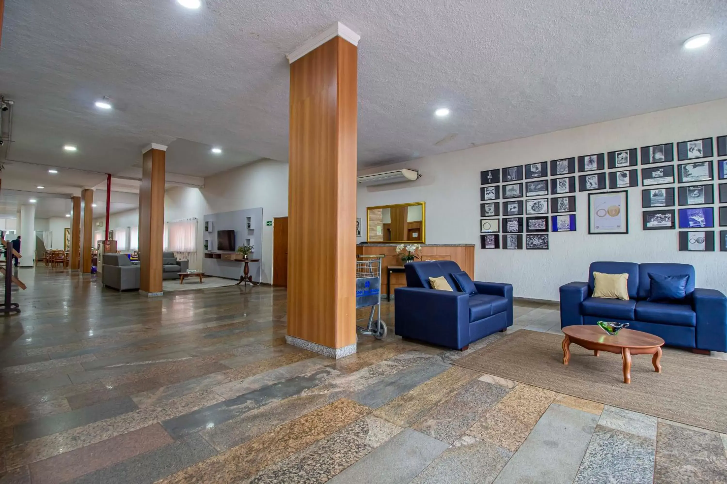 Living room, Lobby/Reception in Dan Inn Barretos