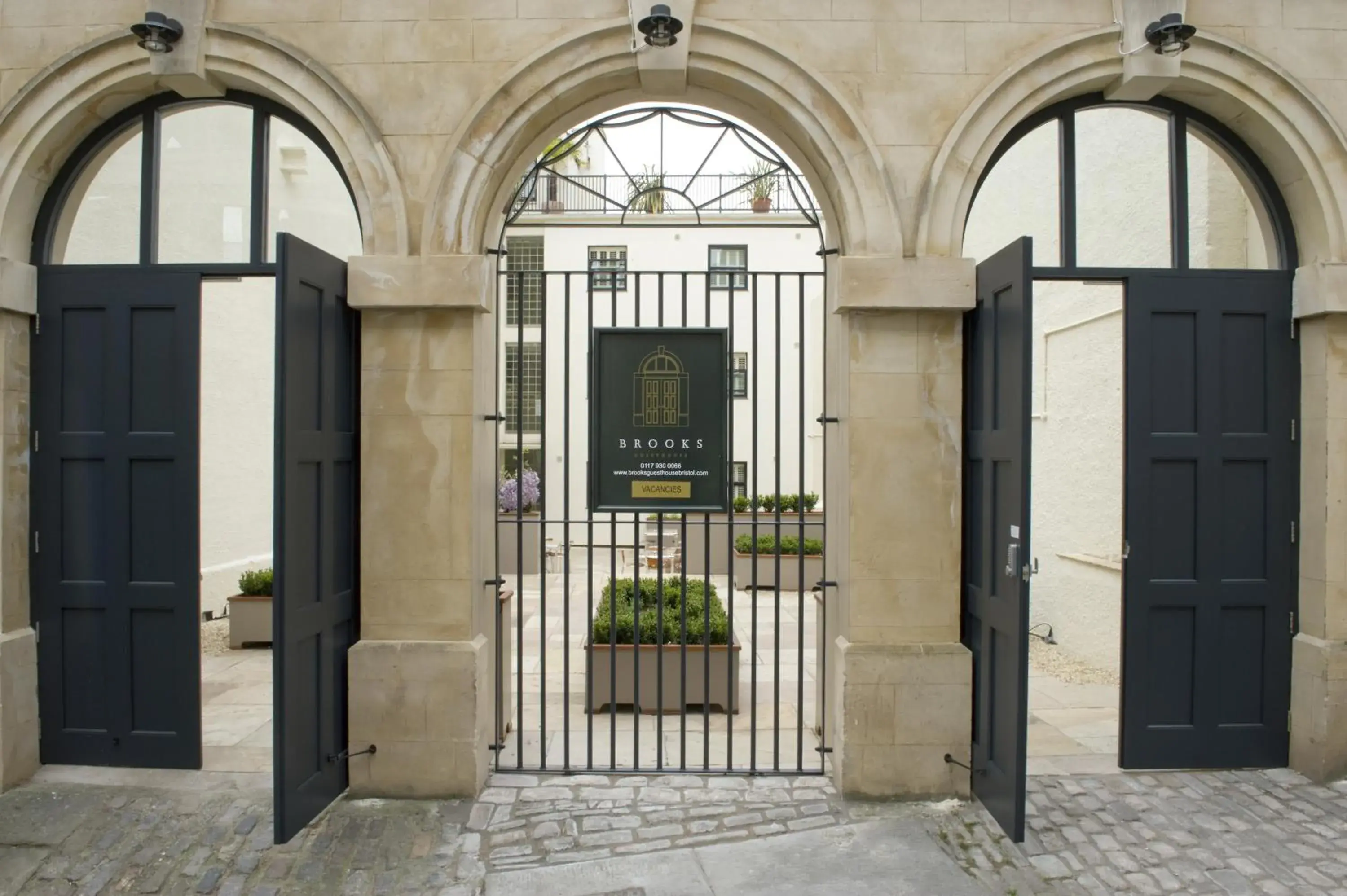 Facade/entrance in Brooks Guesthouse Bristol