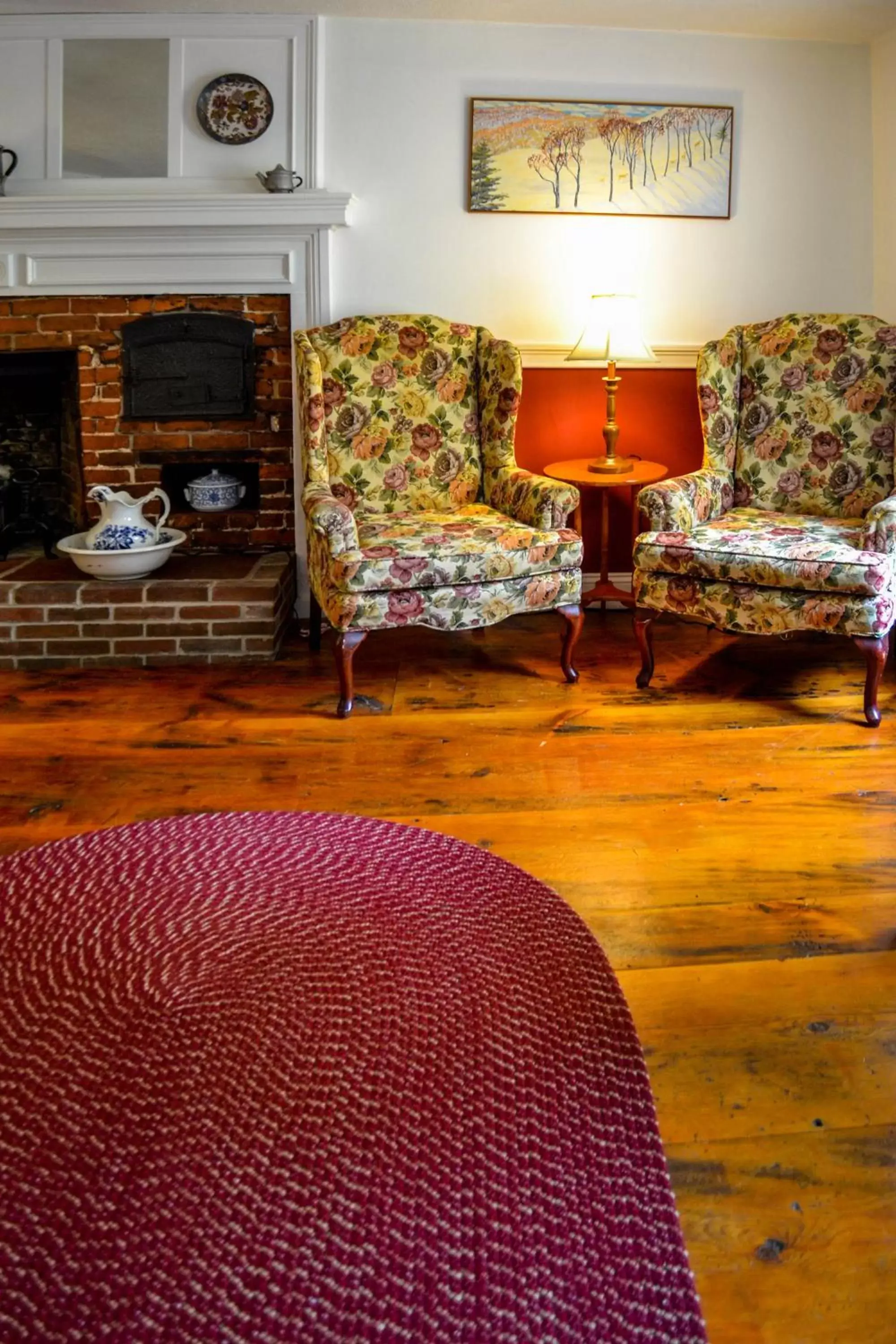 Seating Area in The Quechee Inn at Marshland Farm