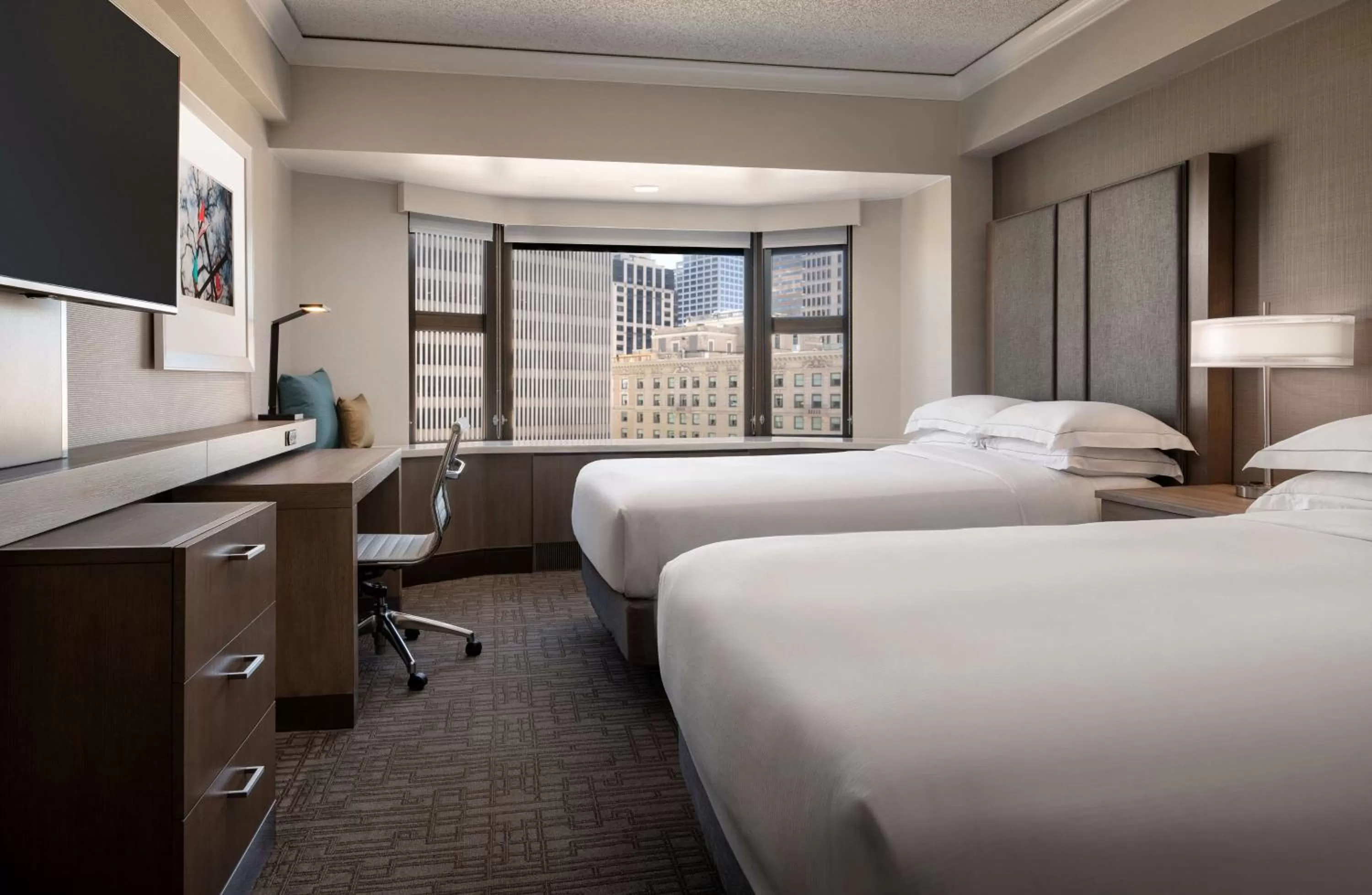 Bedroom in Hilton Seattle