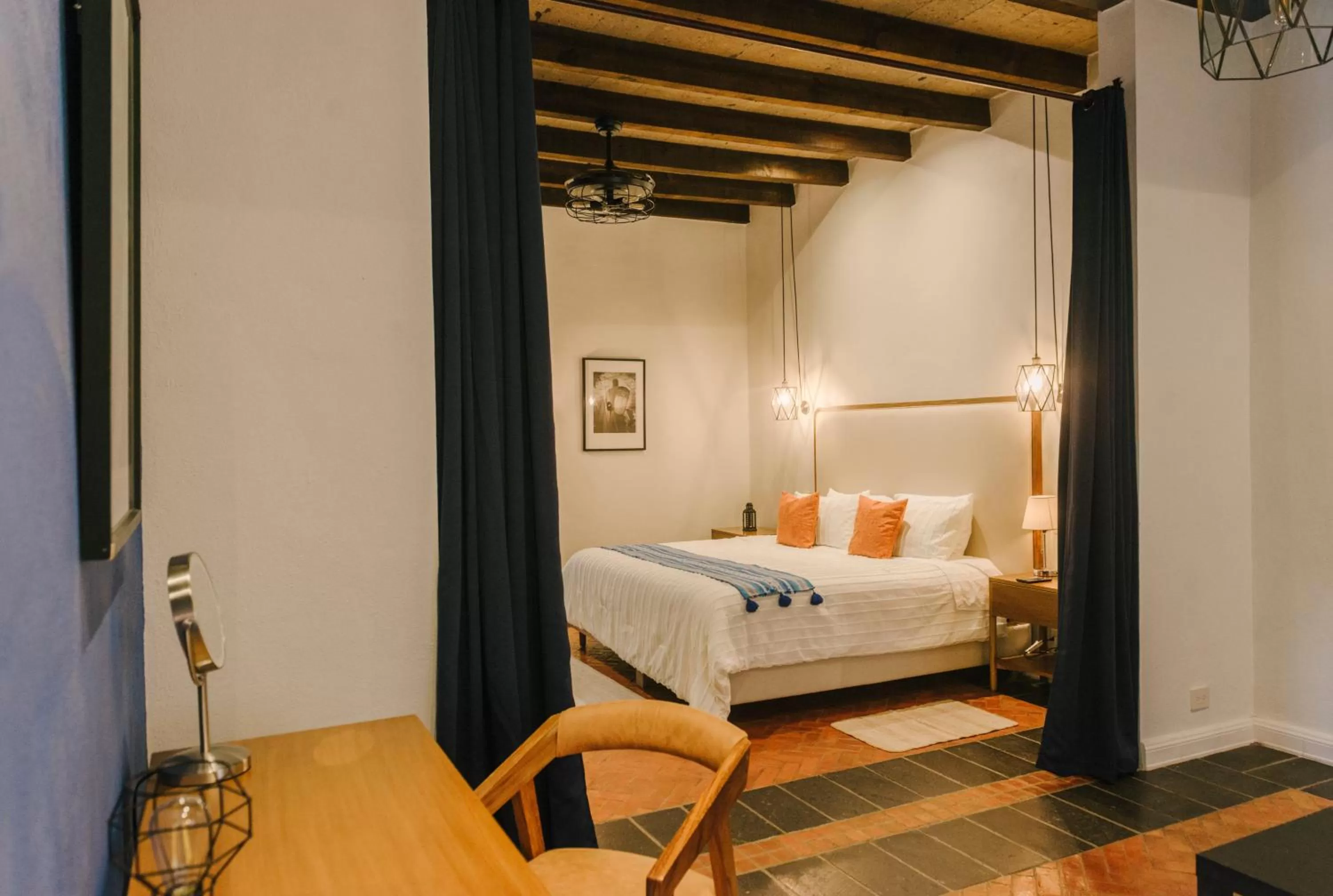 Bed in Agua Santa Hotel Boutique