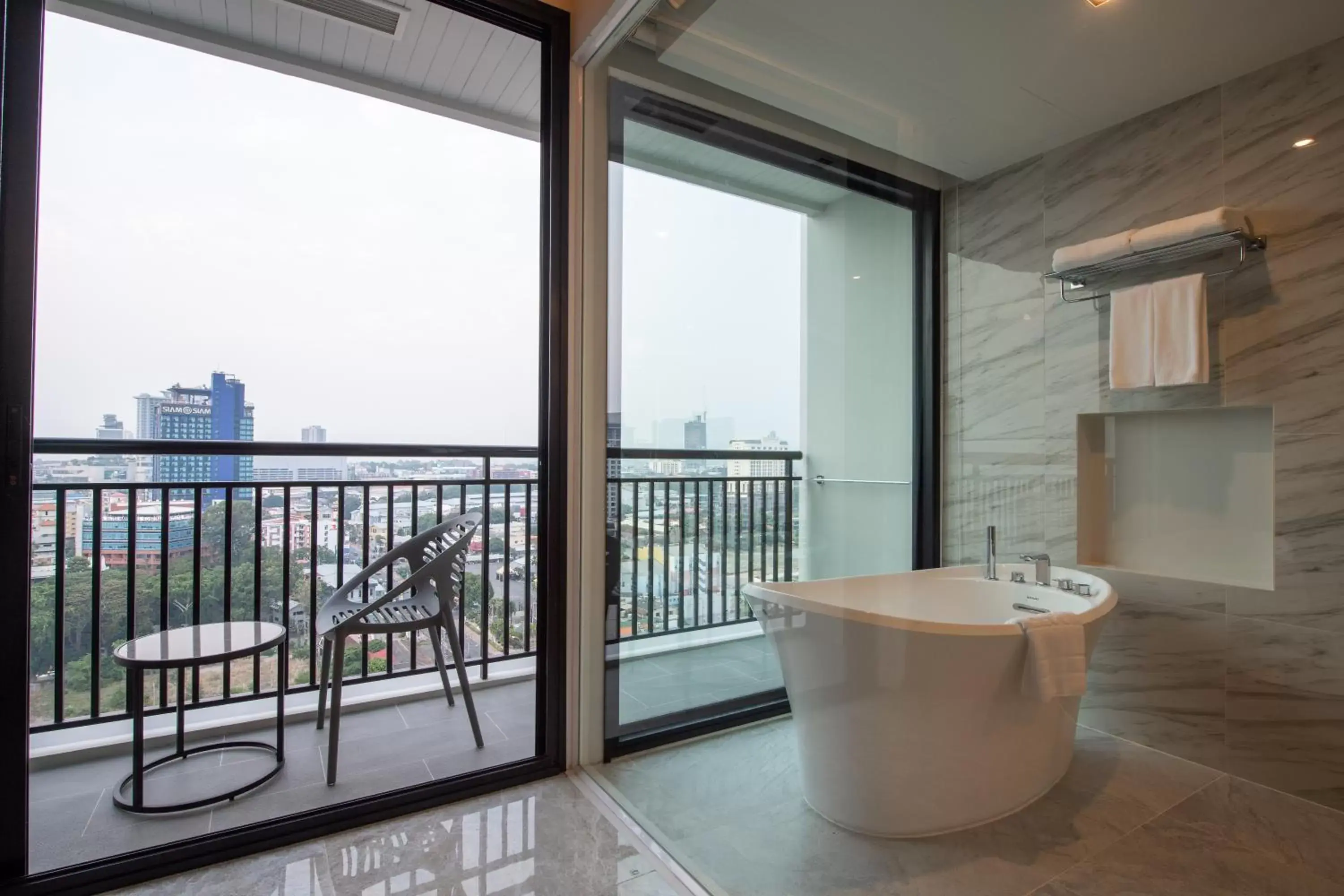 Bathroom in Pattaya Discovery Beach Hotel - SHA Extra Plus