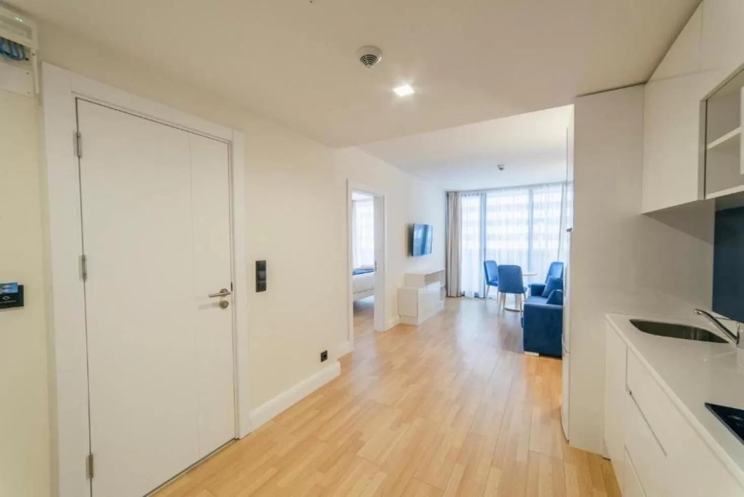 Living room in Luxury Sea View Aparthotel In Orbi City Batumi