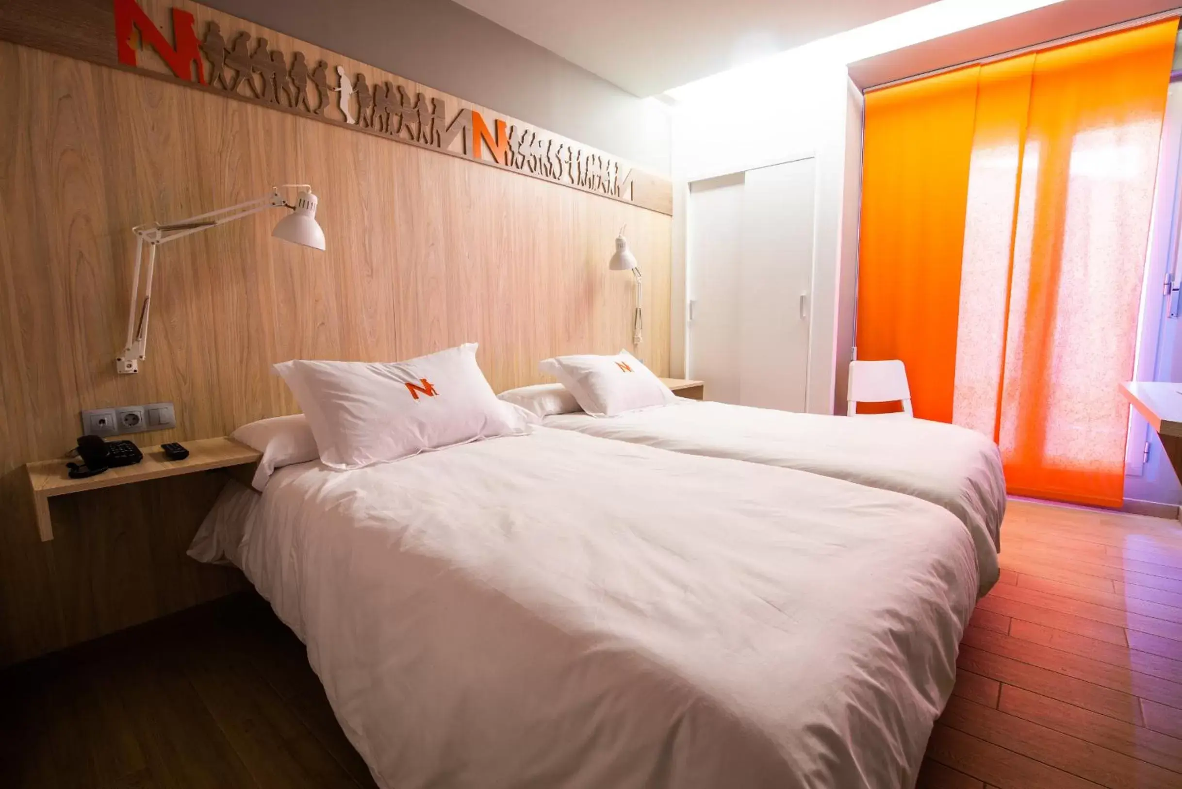 Bed in Hotel Nomada
