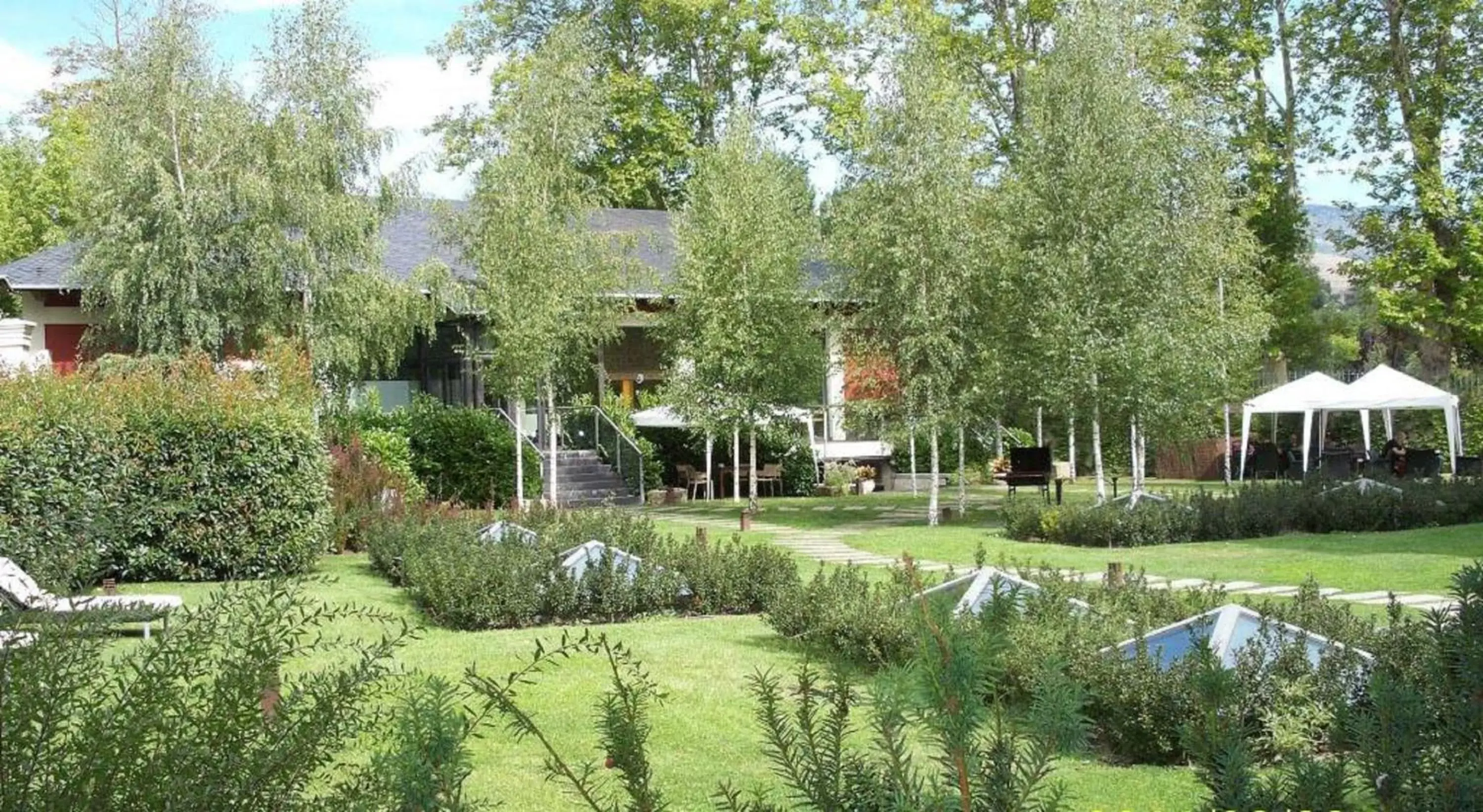 Garden in Hotel Villa Paulita