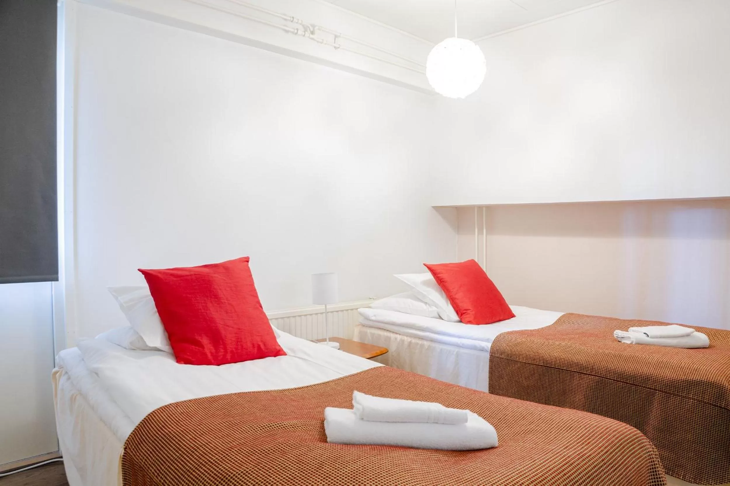 Bedroom, Bed in Hotel Kajaani