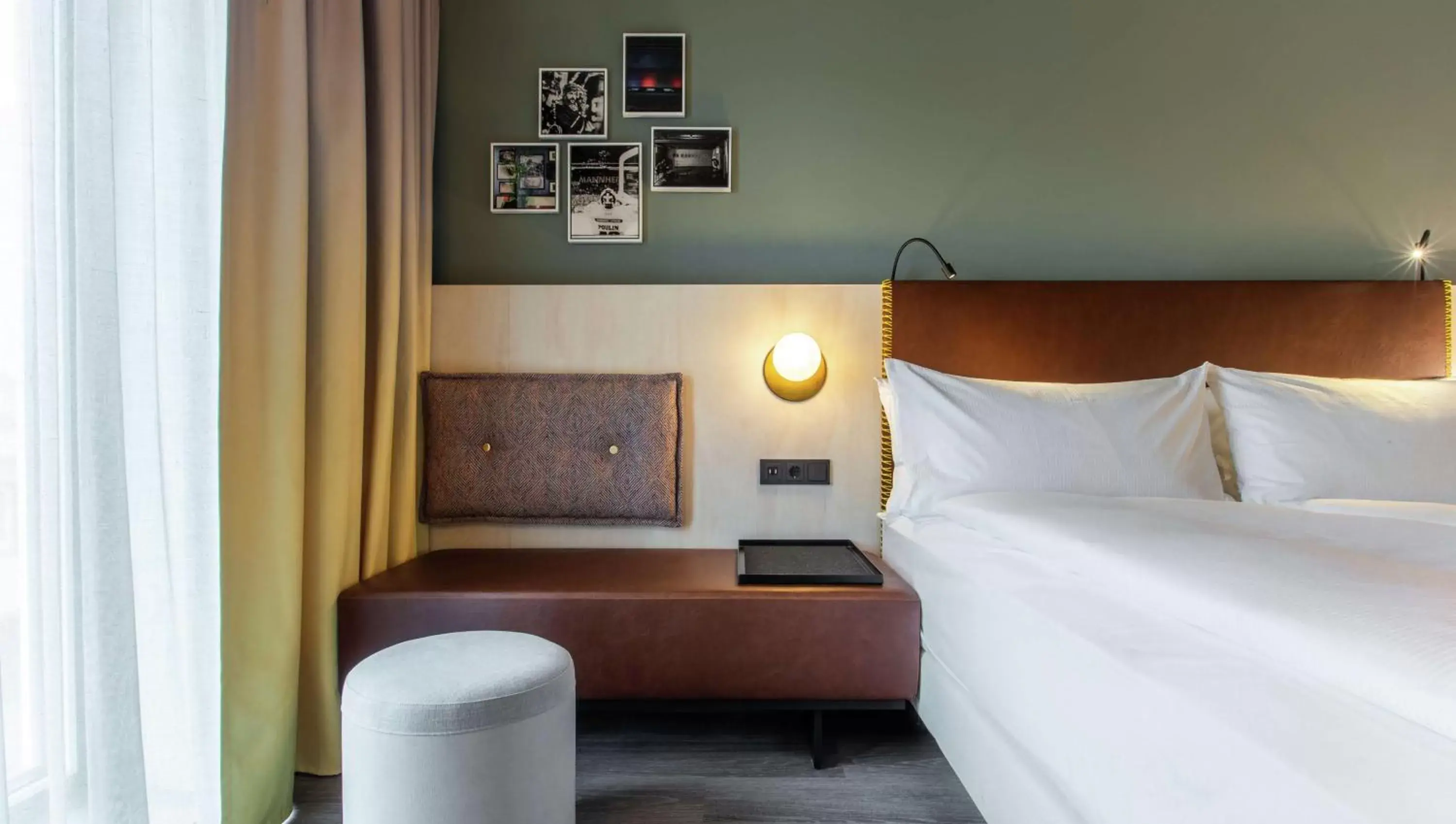 Bed in Hilton Garden Inn Mannheim