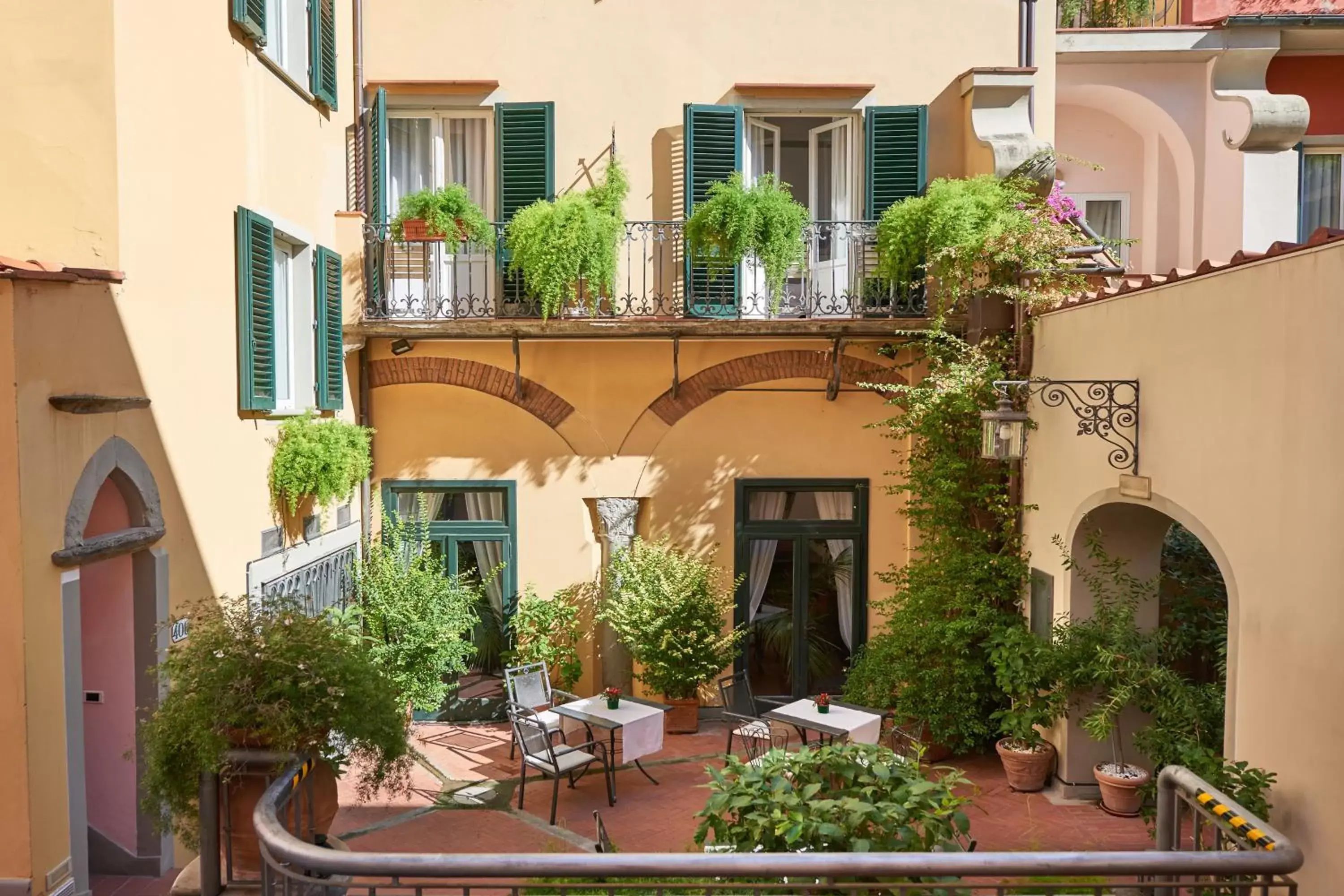 Patio in Rivoli Boutique Hotel