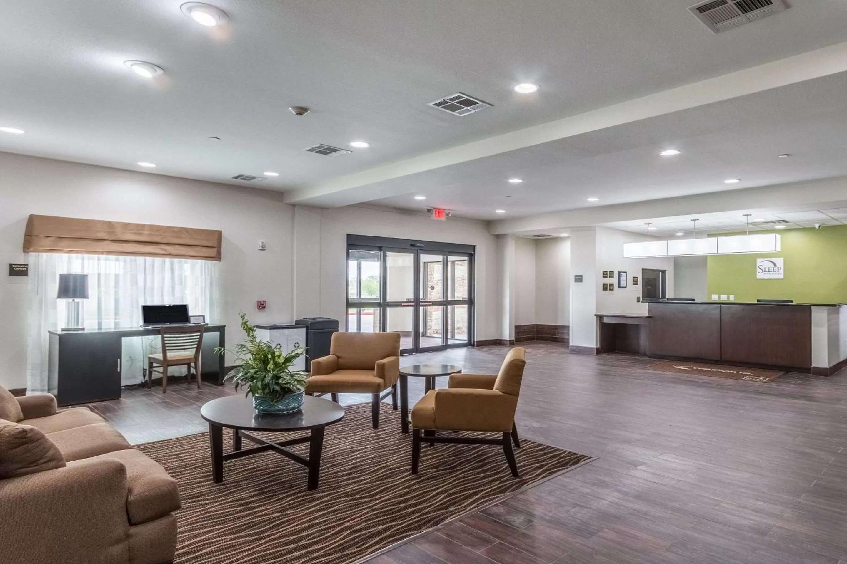 Lobby or reception in Sleep Inn & Suites College Station near University