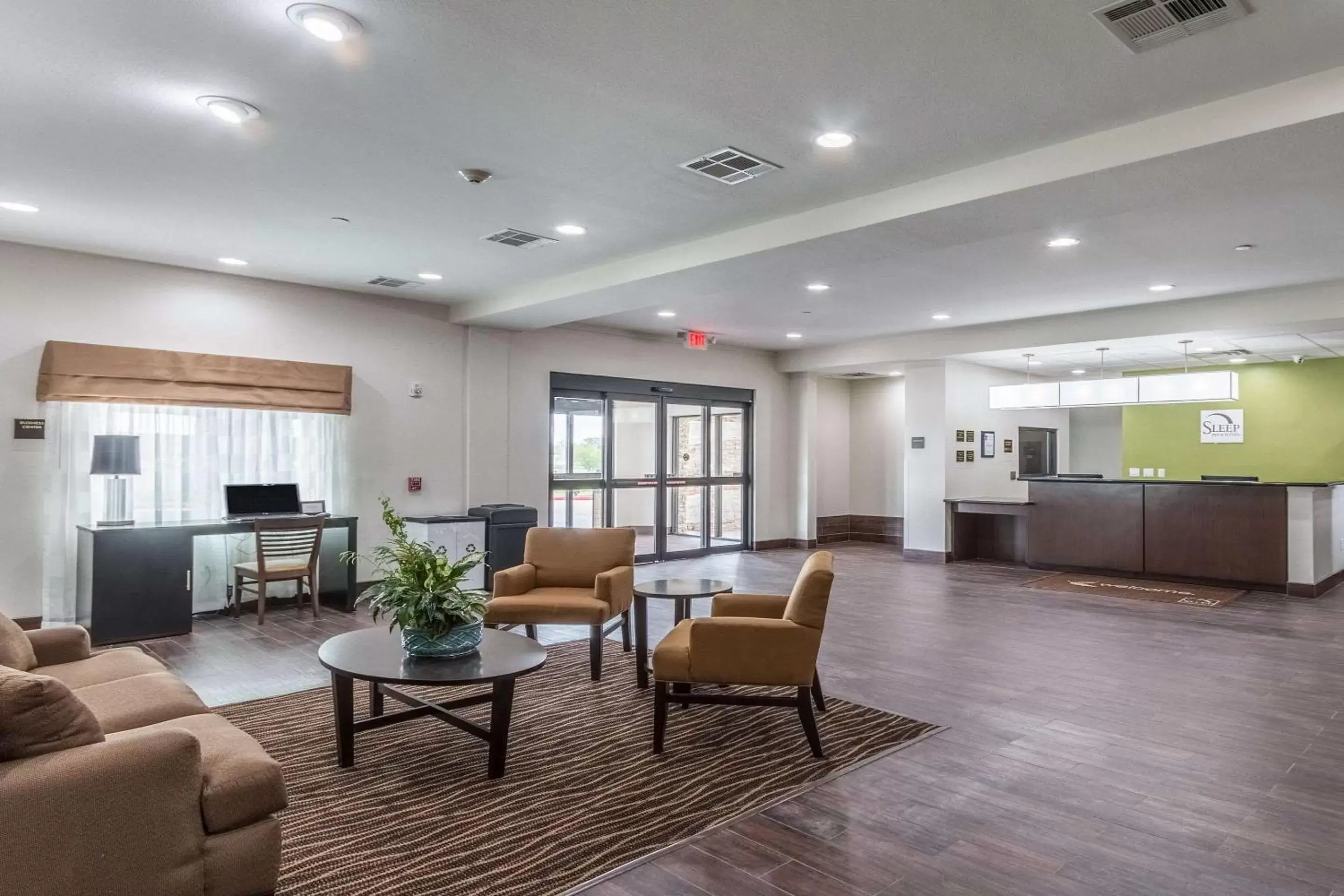 Lobby or reception in Sleep Inn & Suites College Station