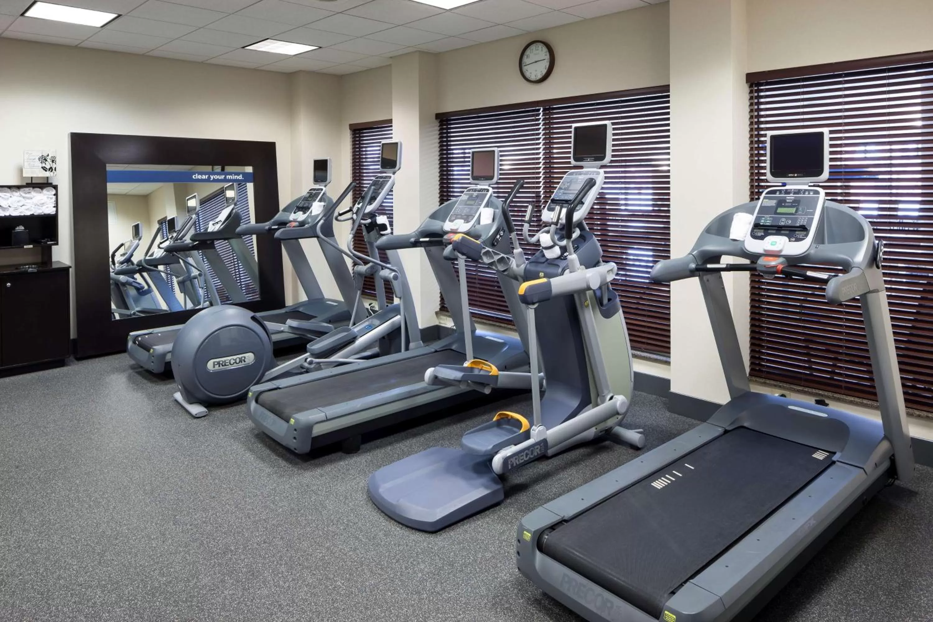 Fitness centre/facilities in Hampton Inn & Suites Oklahoma City-Bricktown