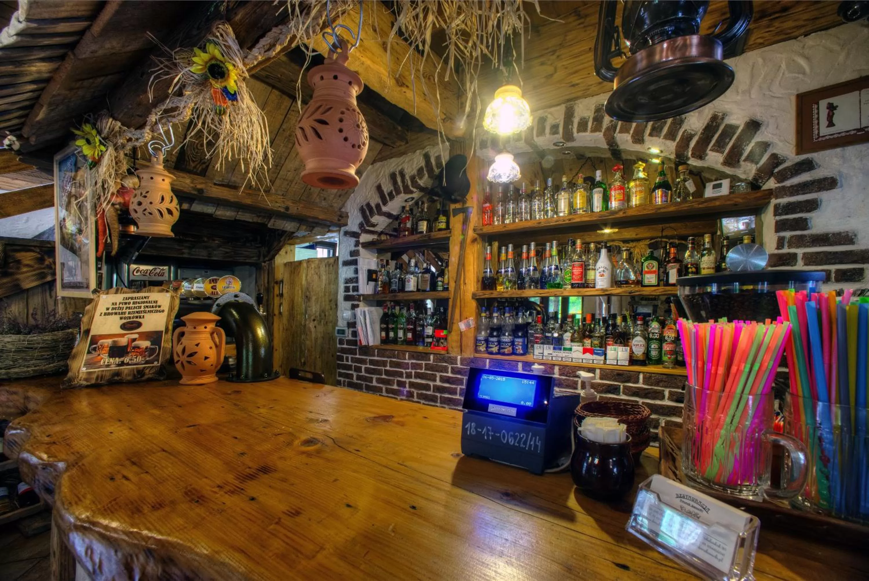 Lobby or reception in Dworek Sanocki