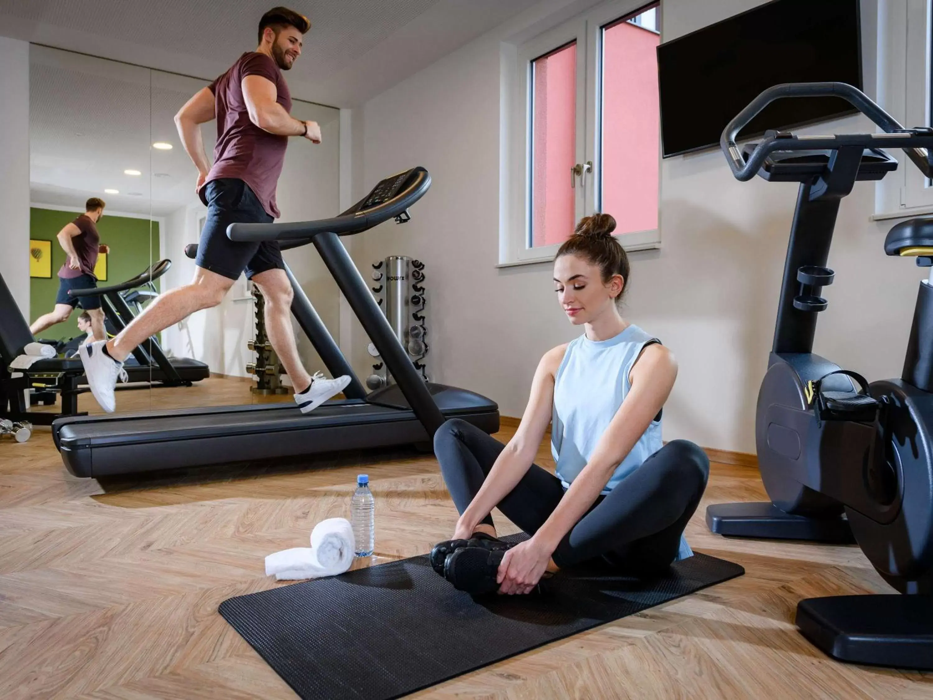 Spa and wellness centre/facilities, Fitness Center/Facilities in ibis Styles Aschaffenburg