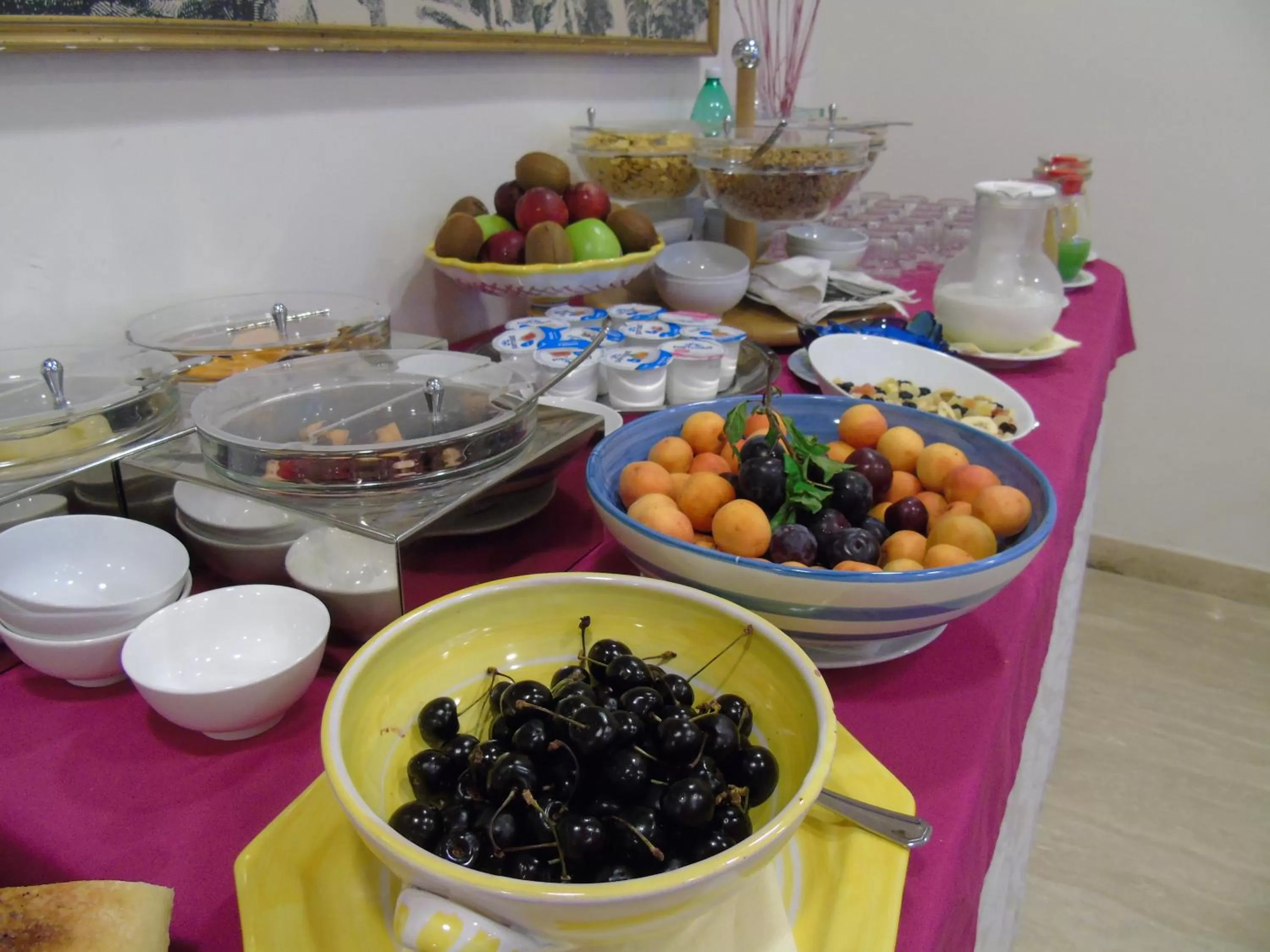 Food and drinks in Hotel Savoia Sorrento