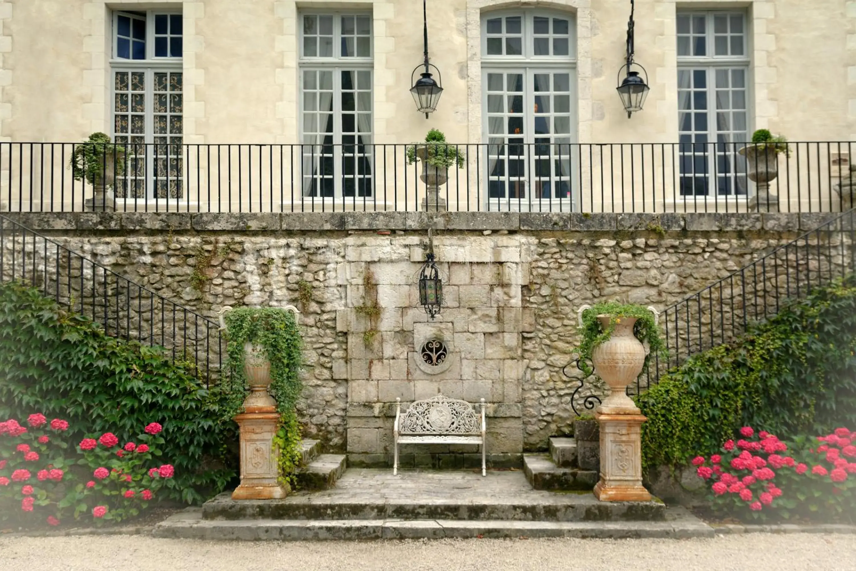 Garden in Grand Hôtel de l'Abbaye