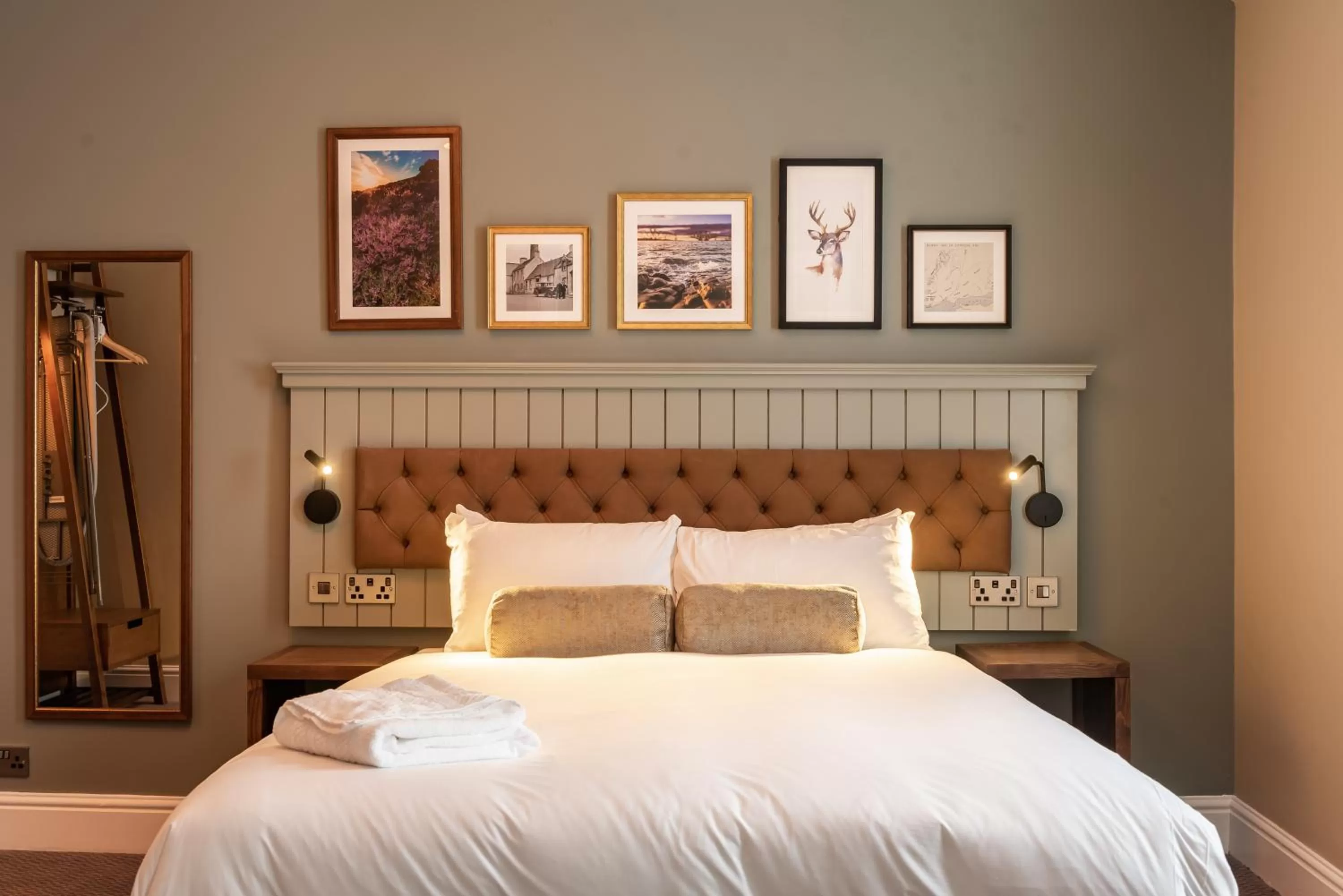 Bed in The Hawes Inn by Innkeeper's Collection