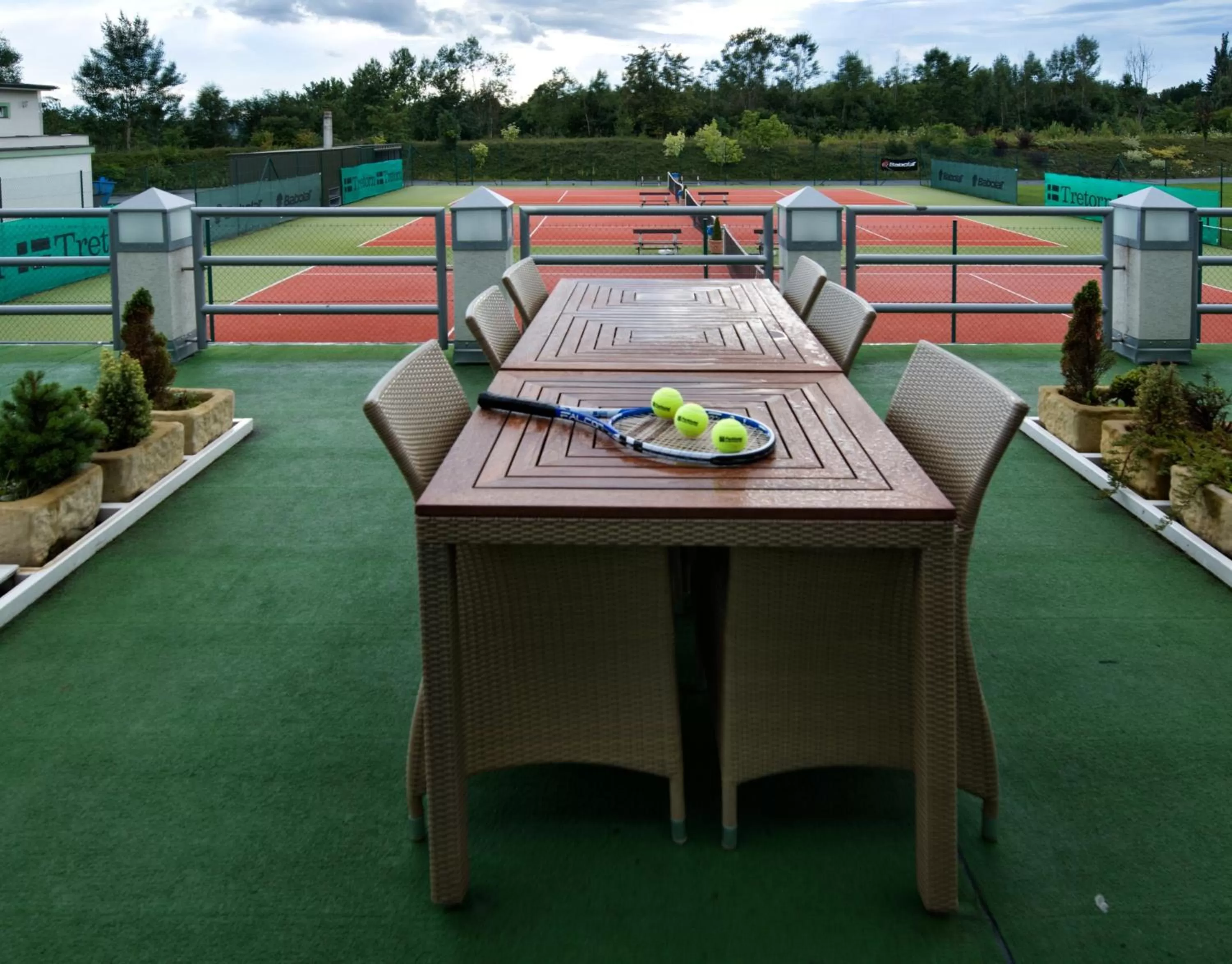 Balcony/Terrace in Parkhotel Plzen Congress Center