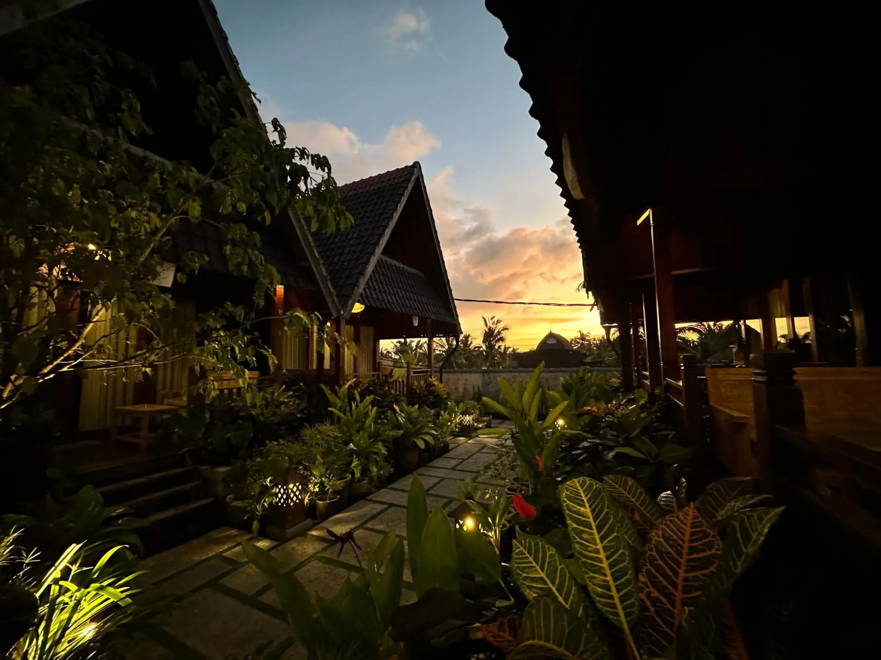 Night, Property Building in Dupa Ubud Villa