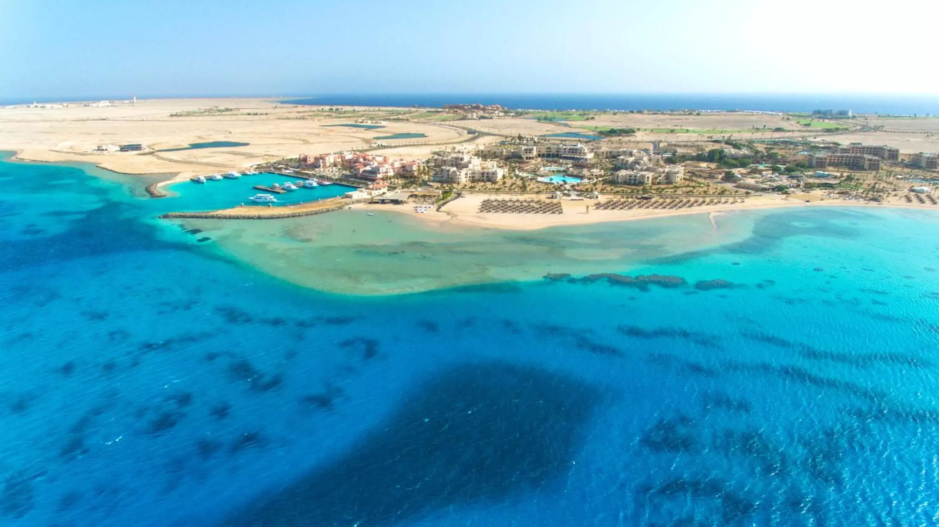 Bird's eye view, Bird's-eye View in Kempinski Hotel Soma Bay