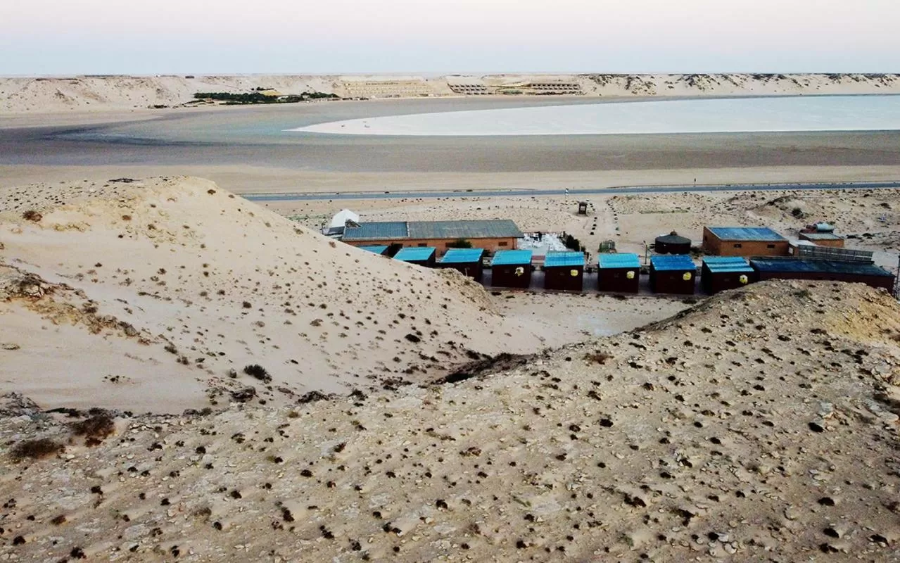 Beach in Dakhla For Stars