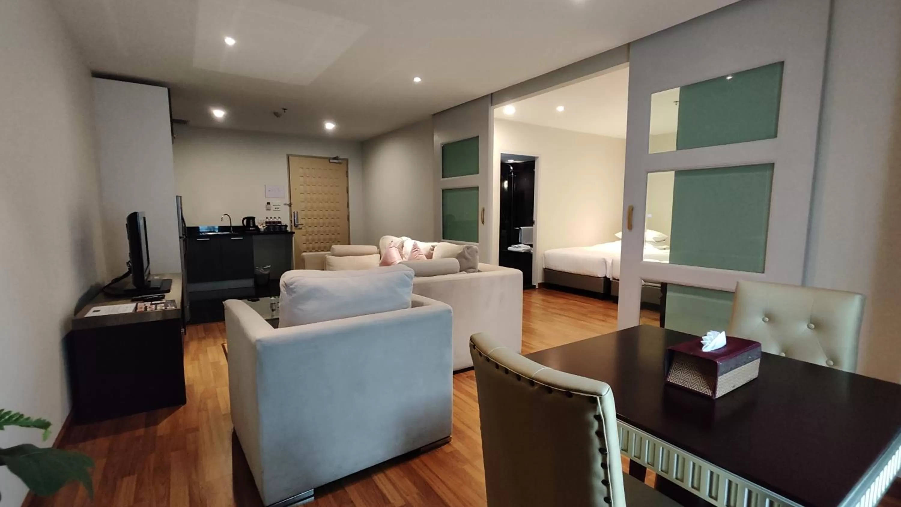 Living room in The Bless Hotel and Residence