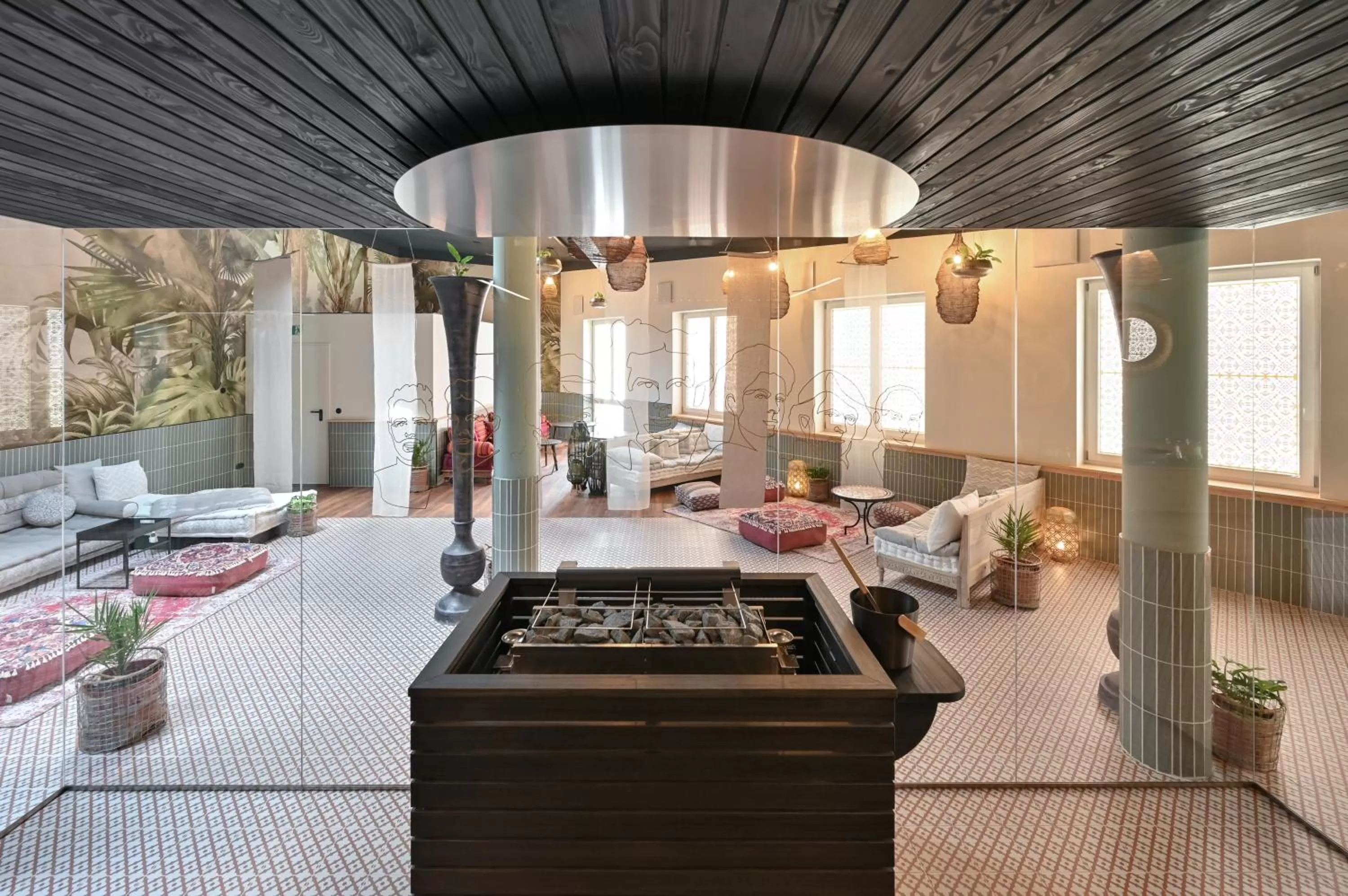 Spa and wellness centre/facilities in Hotel Sonne