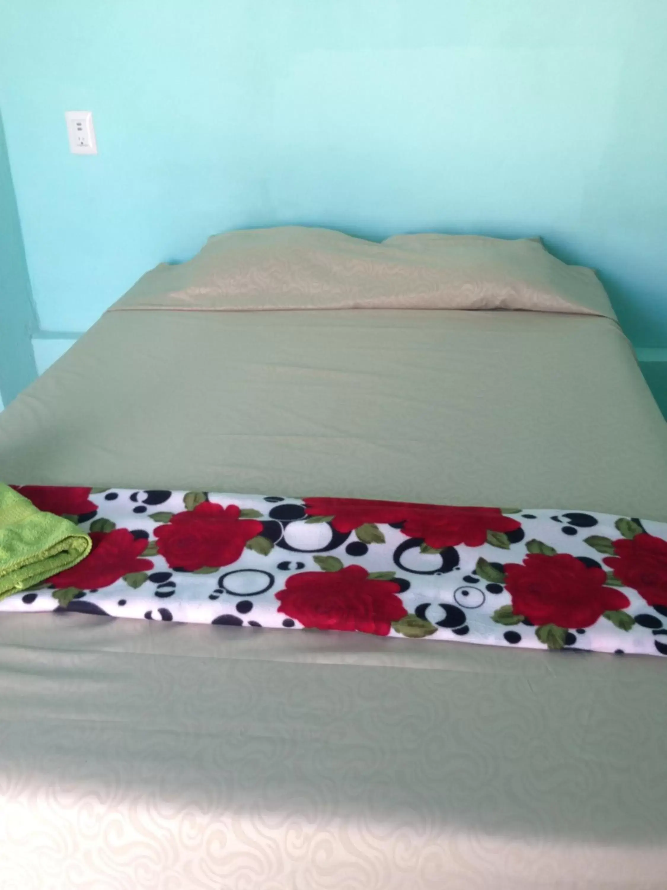 Bed in Hotel Chaac Calakmul