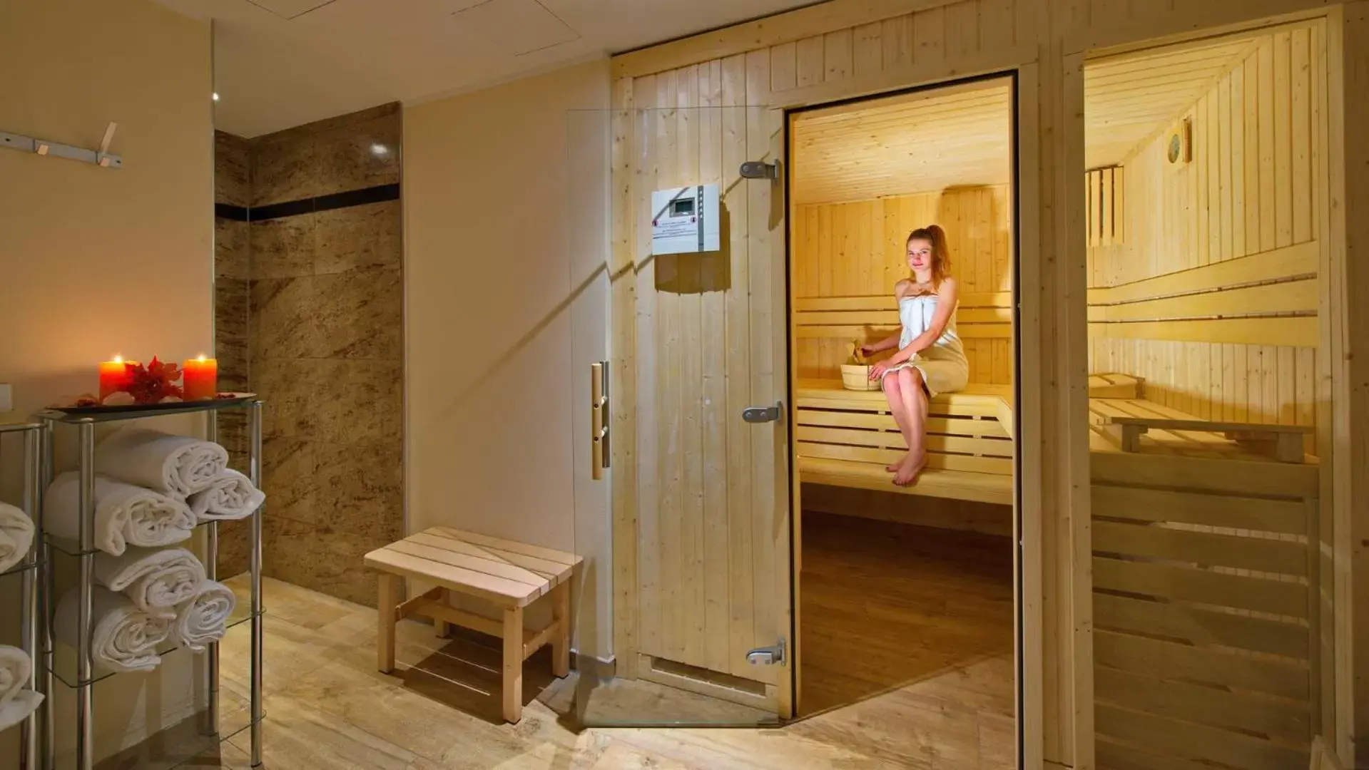 Sauna in Best Western Plus Hotel Füssen