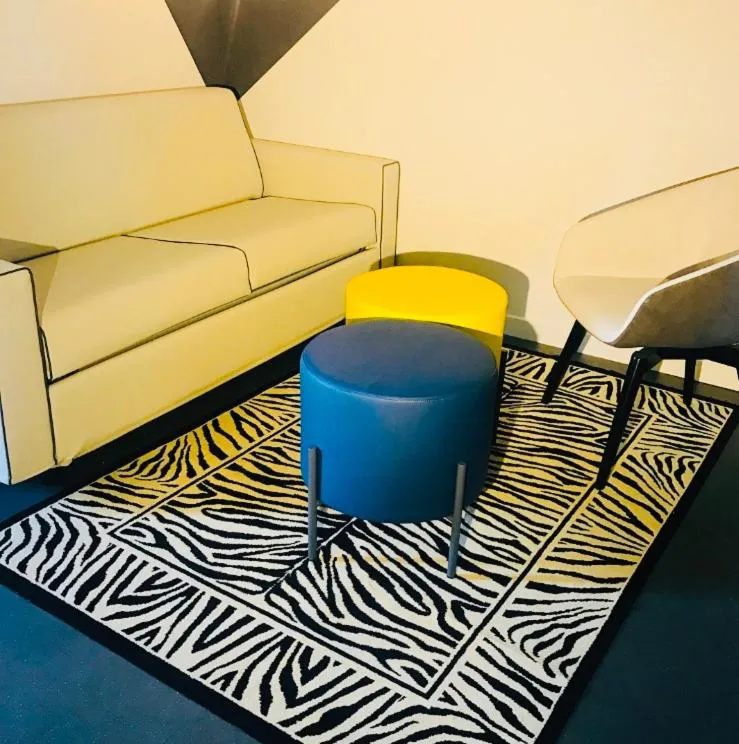 Seating area in Hotel Corte Quadri