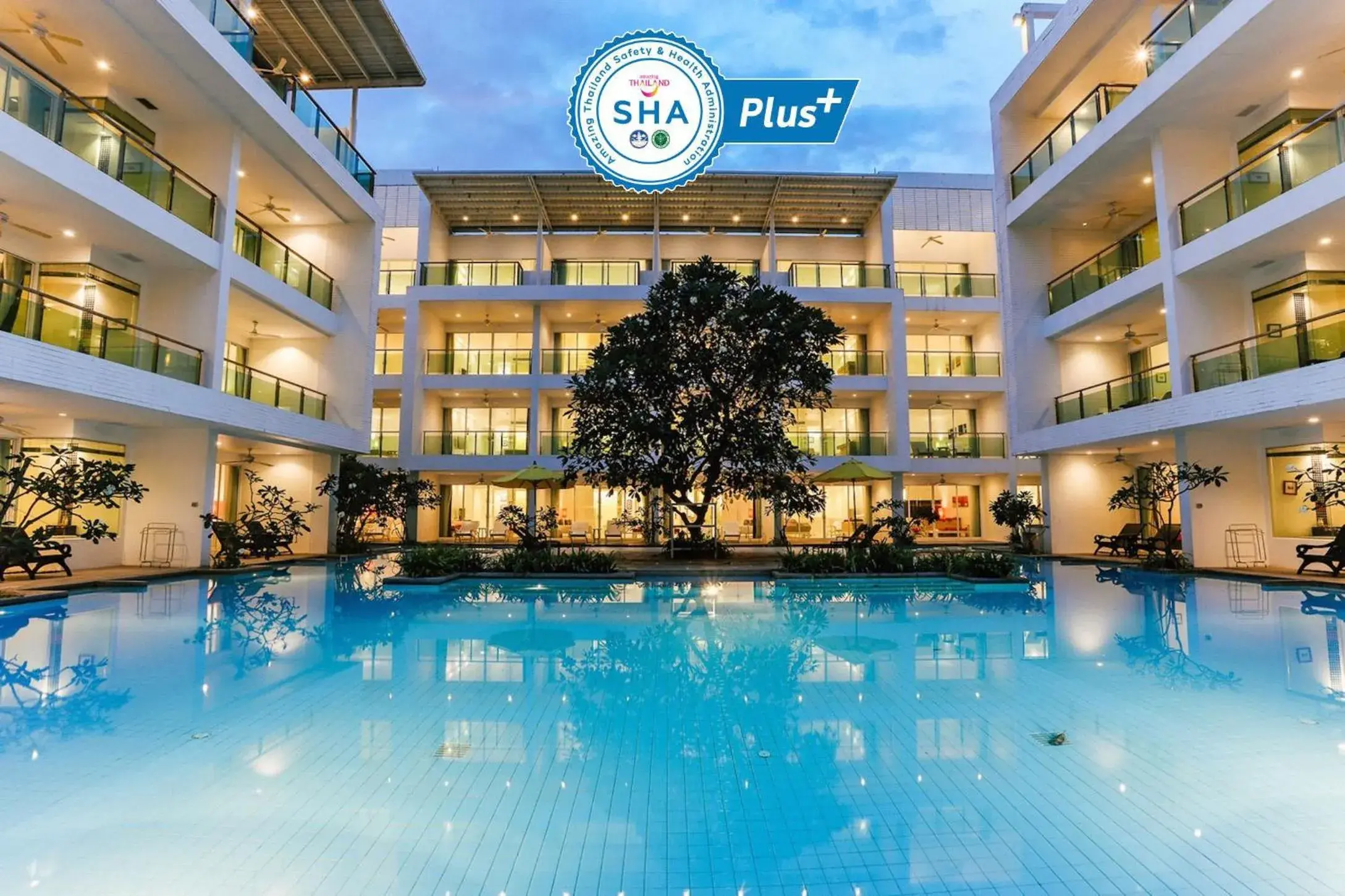 Property building in The Old Phuket - Karon Beach Resort - SHA Plus Property building in The Old Phuket - Karon Beach Resort - SHA Plus