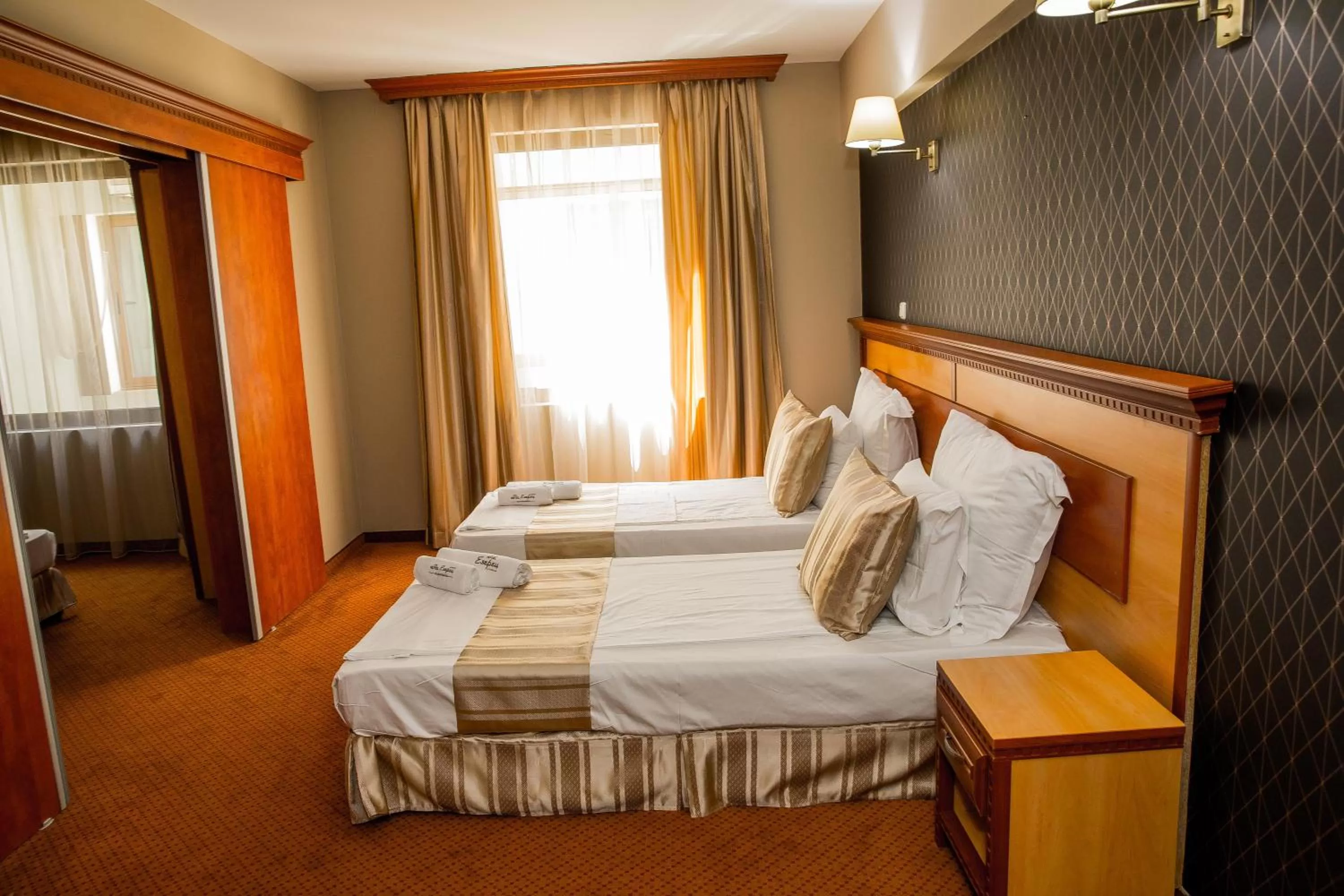 Bathroom, Bed in Spa Hotel Ezeretz Blagoevgrad