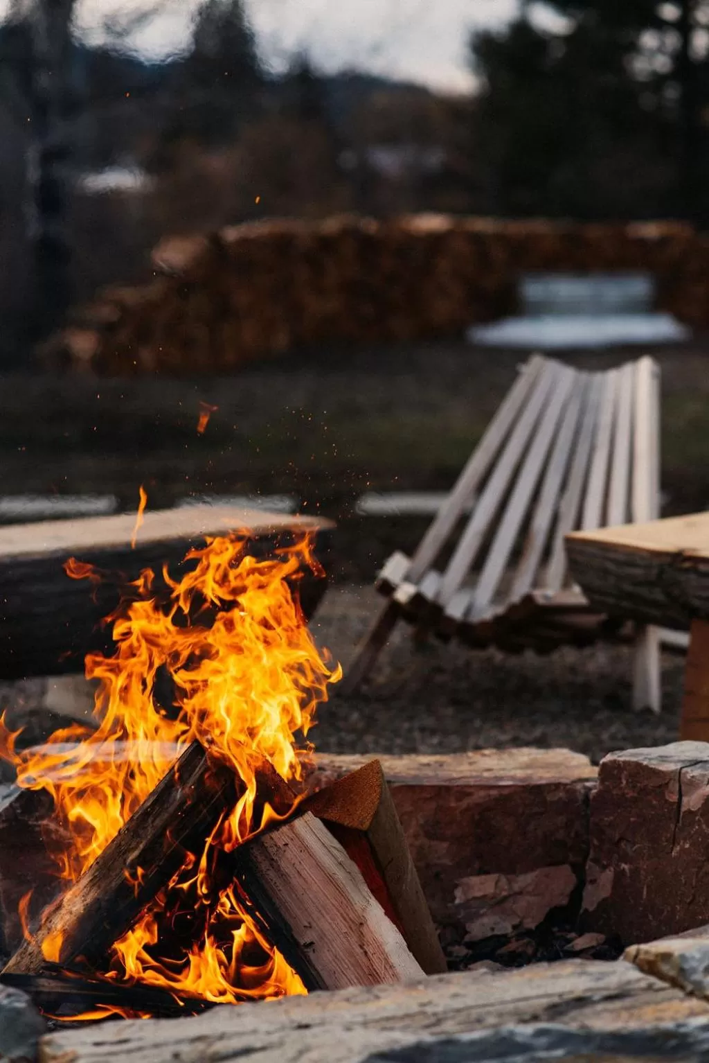 Seating area in Apres Whitefish