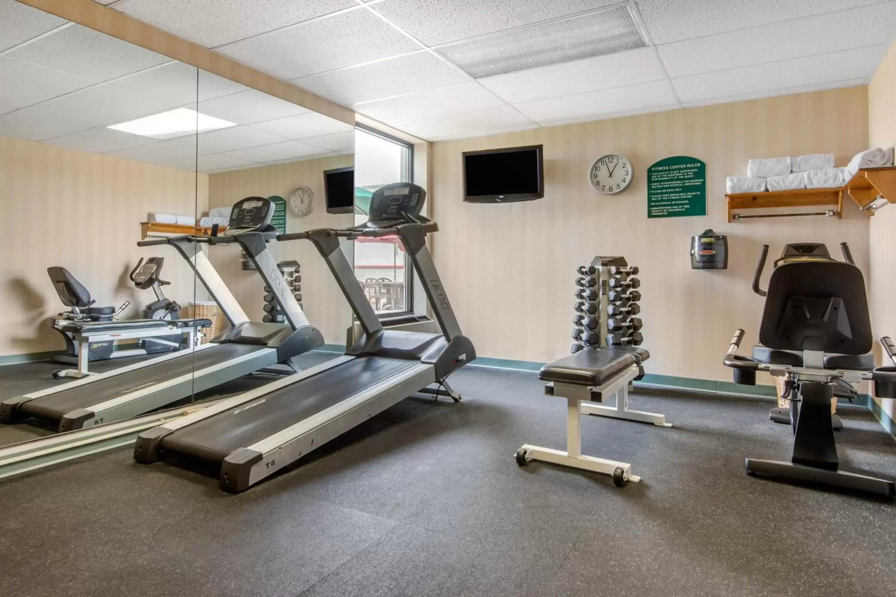 Fitness centre/facilities in Quality Inn & Suites Fitness centre/facilities in Quality Inn & Suites