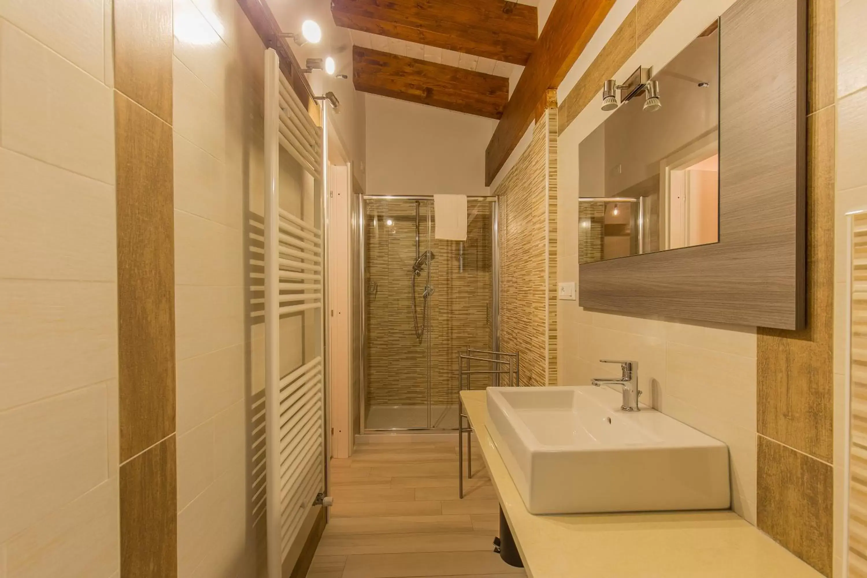 Shower, Bathroom in Il Semaforo Sila Hotel