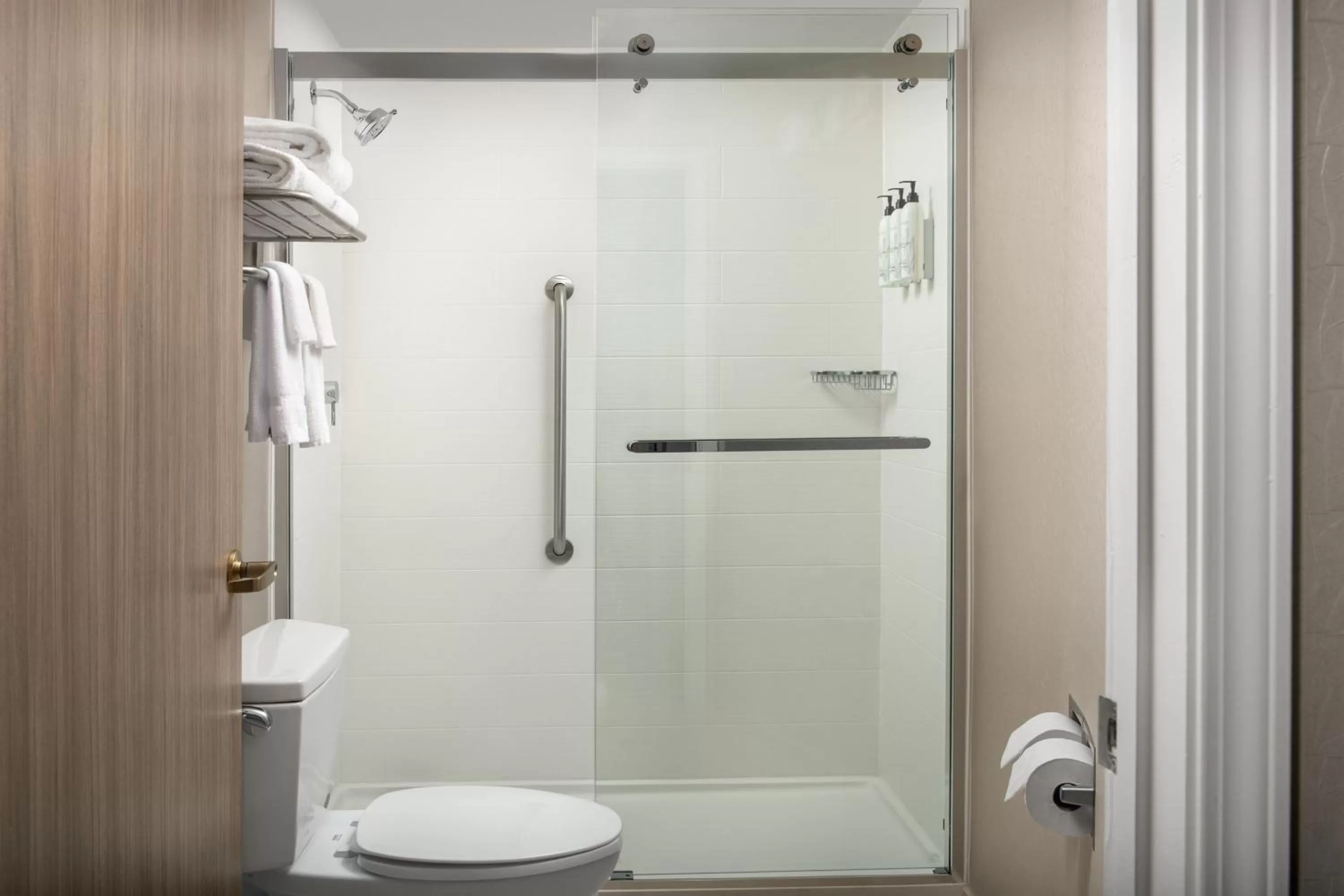 Bathroom in SpringHill Suites by Marriott Atlanta Buford/Mall of Georgia