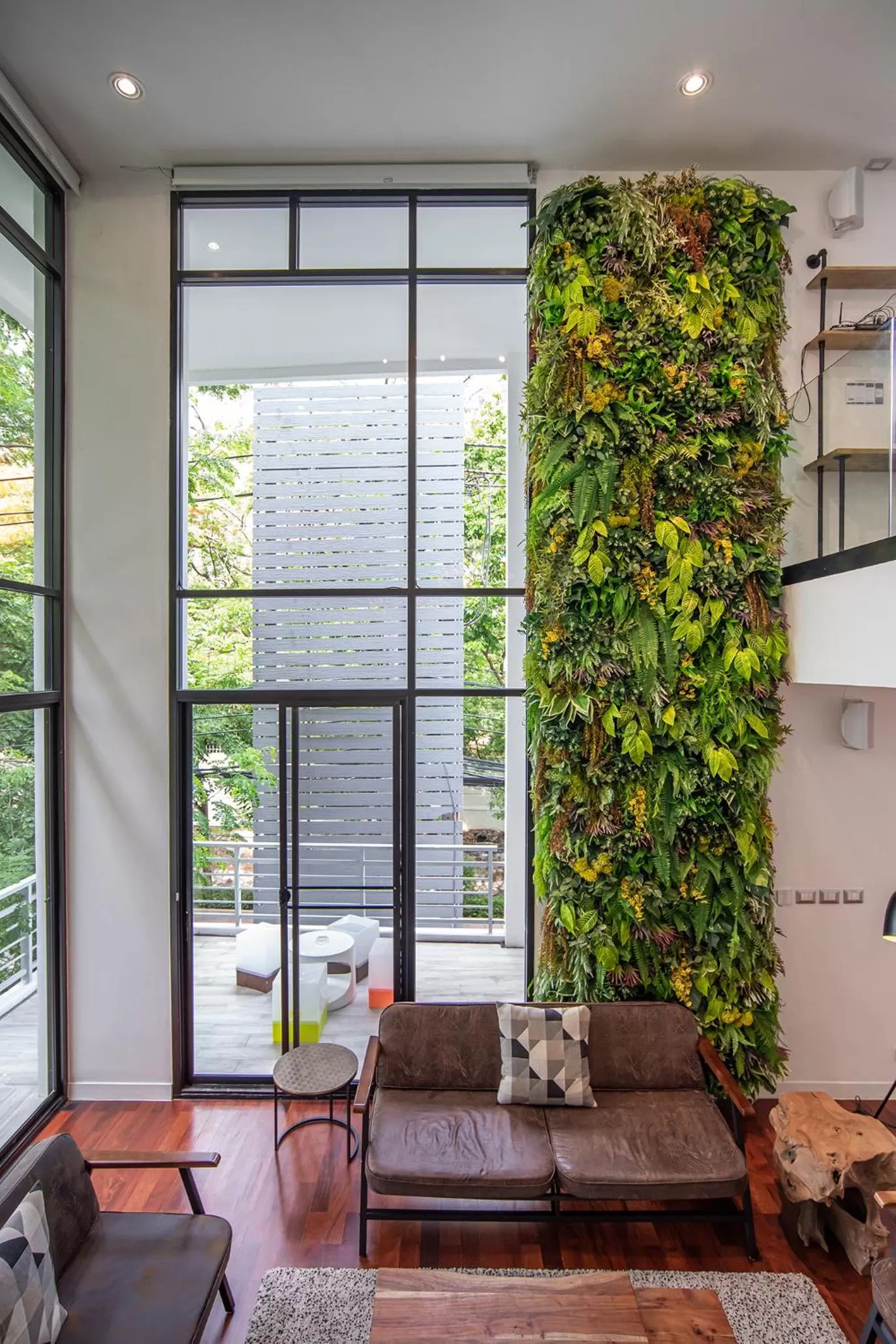 Seating area in Benviar Tonson Residence