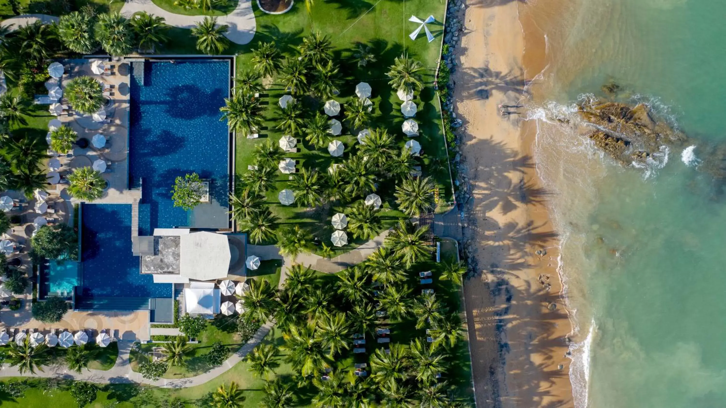 Swimming pool, Bird's-eye View in The Sands Khao Lak by Katathani - SHA Extra Plus