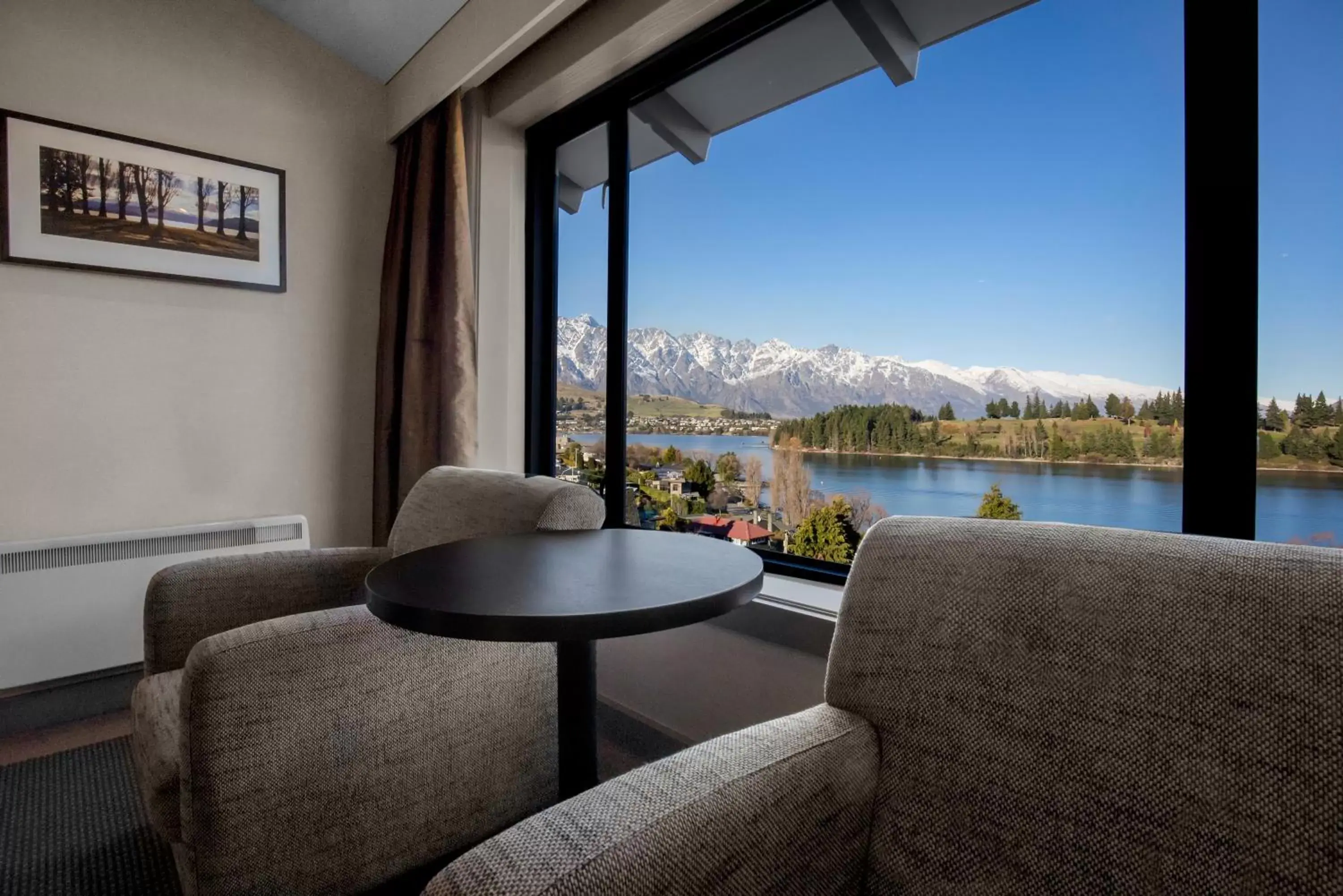 View (from property/room), Seating Area in Copthorne Hotel & Resort Lakefront Queenstown