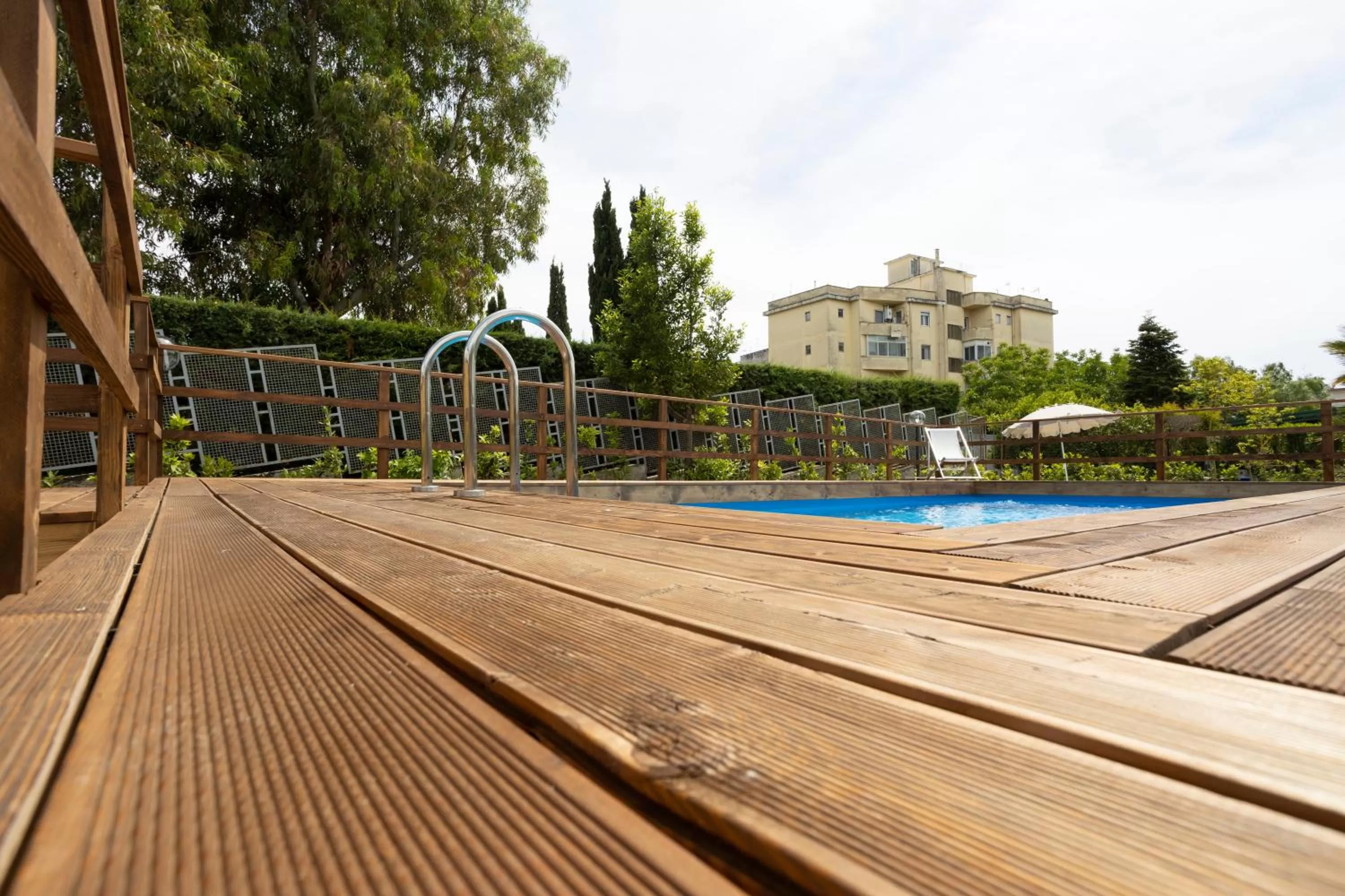 Swimming pool in Residence O'Sole Mio Pompei
