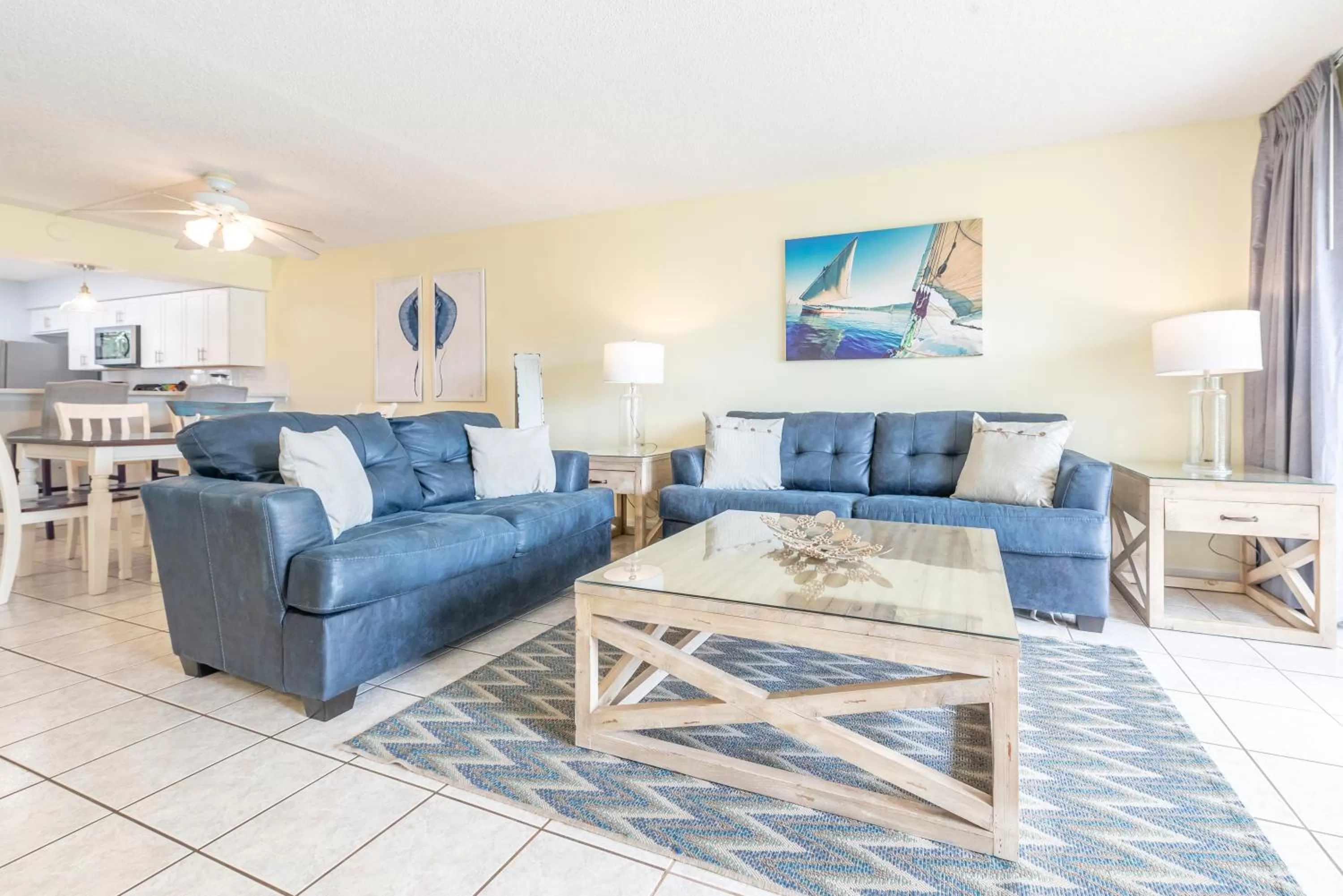 Living room, Seating Area in Sandcastles