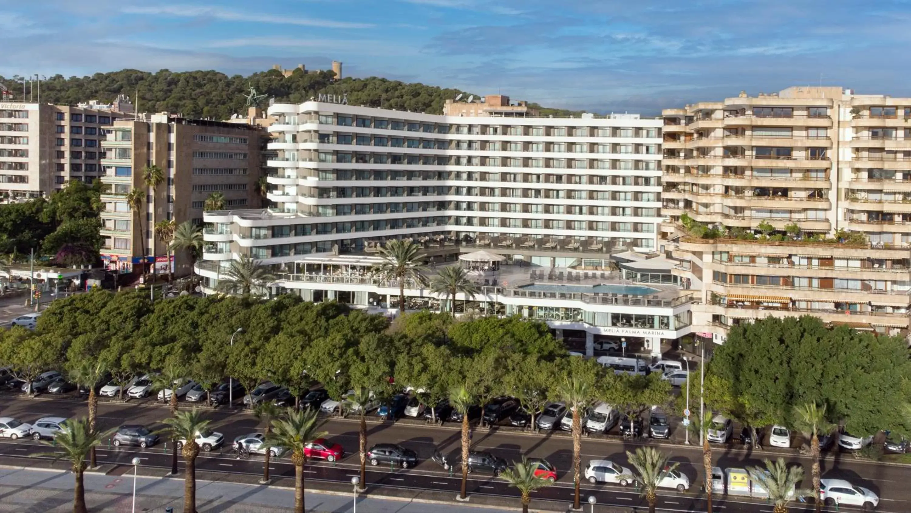 View (from property/room), Bird's-eye View in Meliá Palma Marina