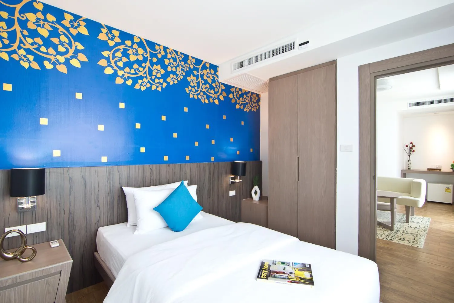 Bedroom, Bed in Tevan Jomtien Pattaya