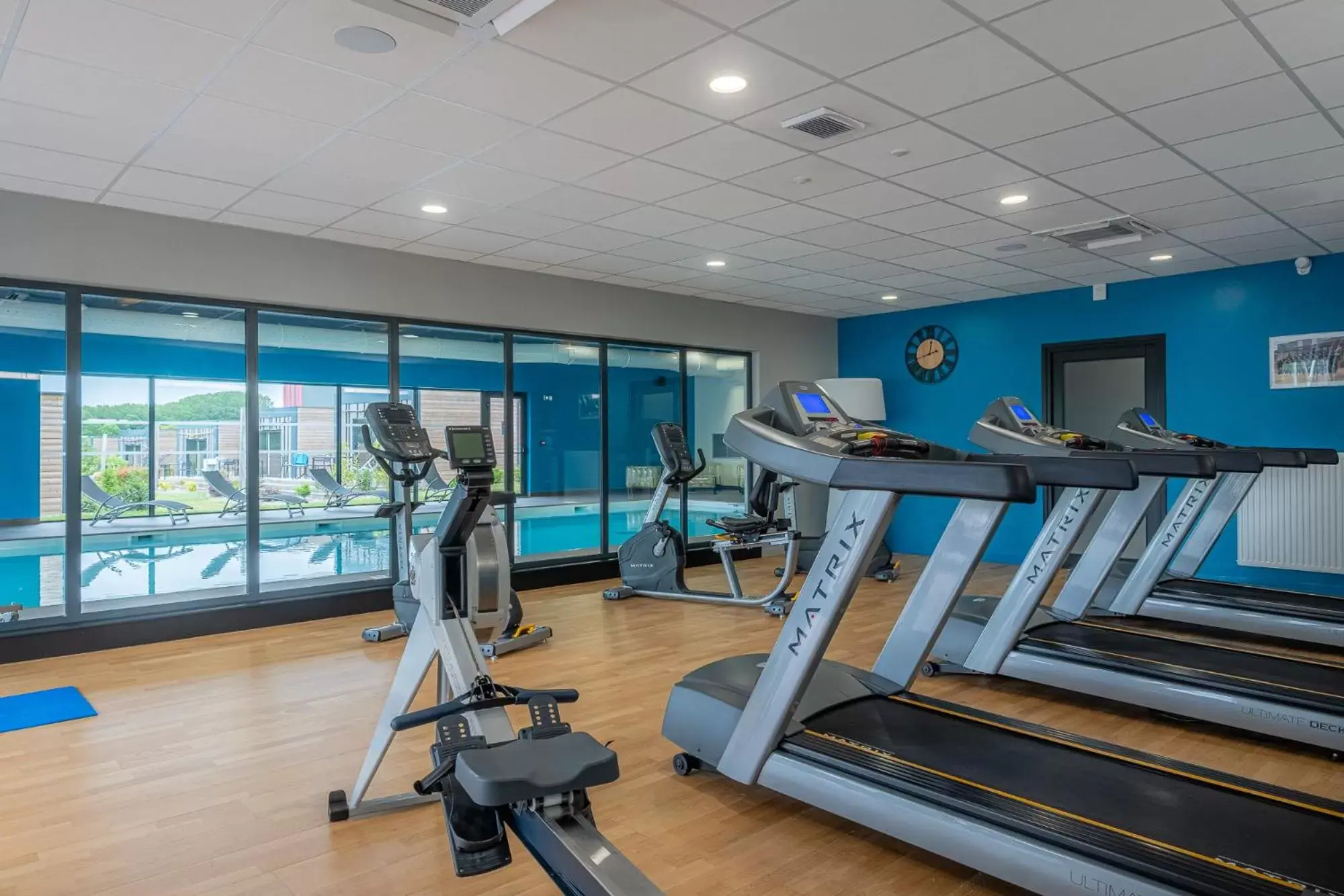 Fitness centre/facilities, Fitness Center/Facilities in The Originals City, Ax Hotel, La Châtaigneraie