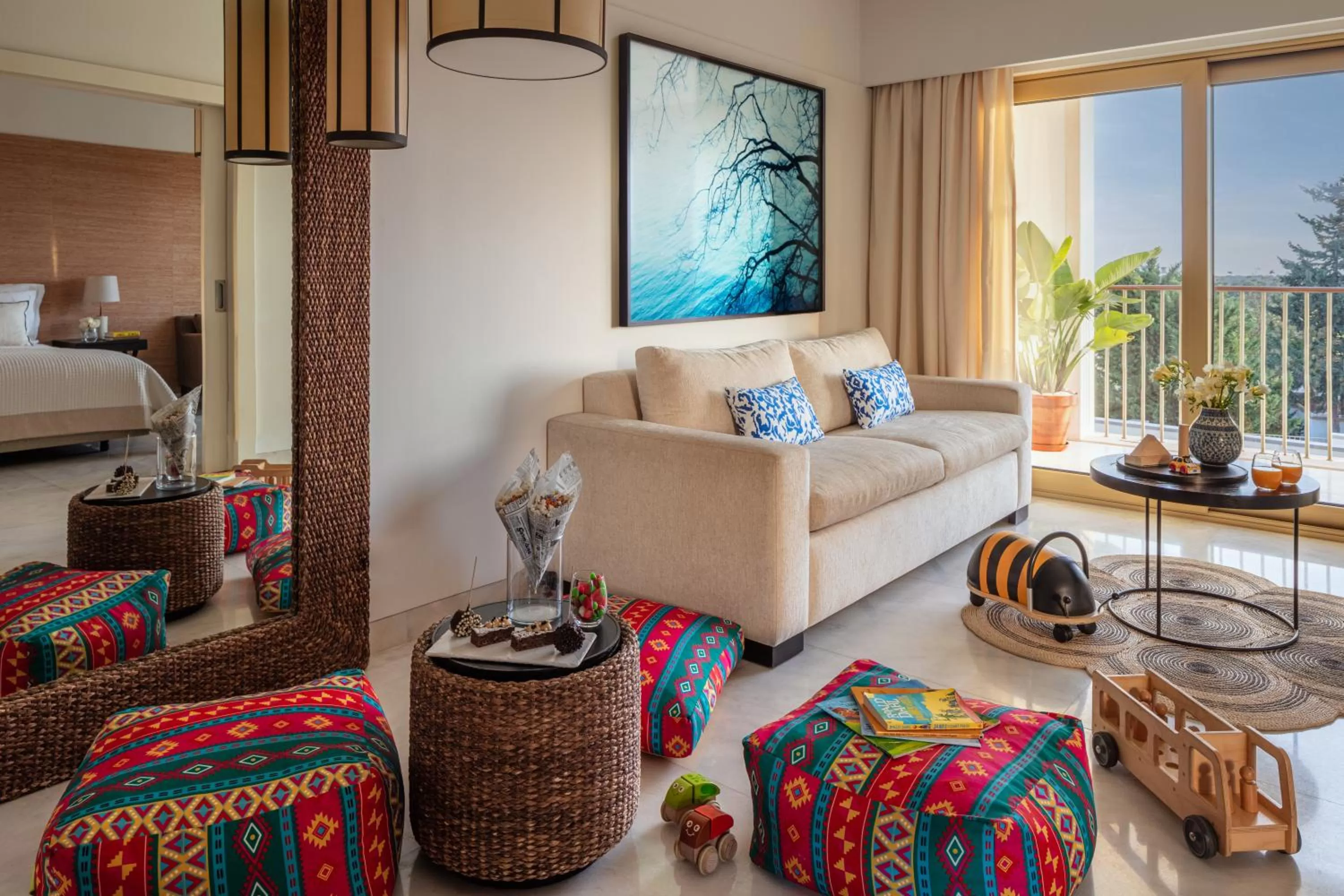 Living room in Anantara Vilamoura Family Friendly
