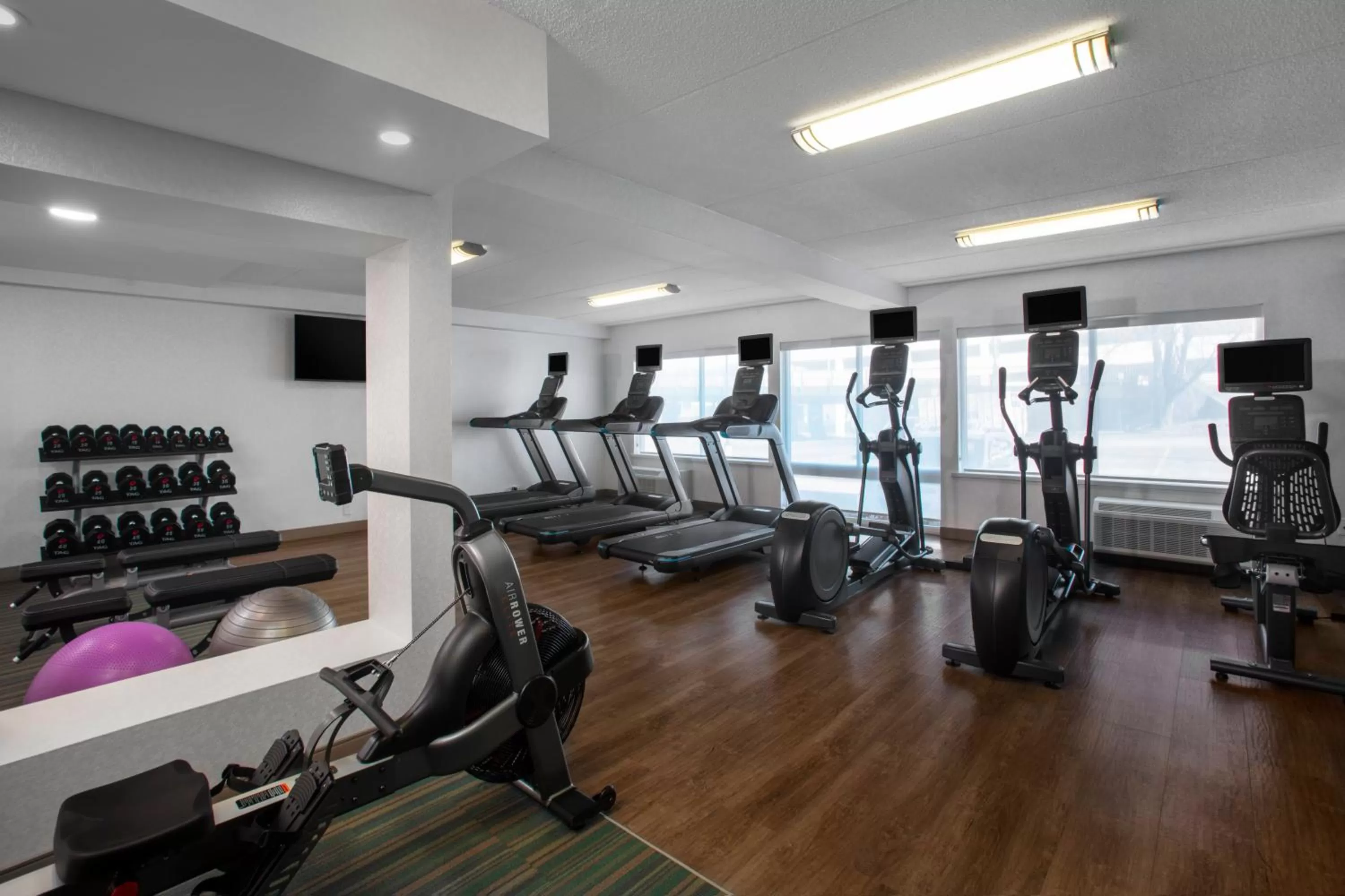 Fitness centre/facilities in Holiday Inn Express Charleston-Civic Center by IHG