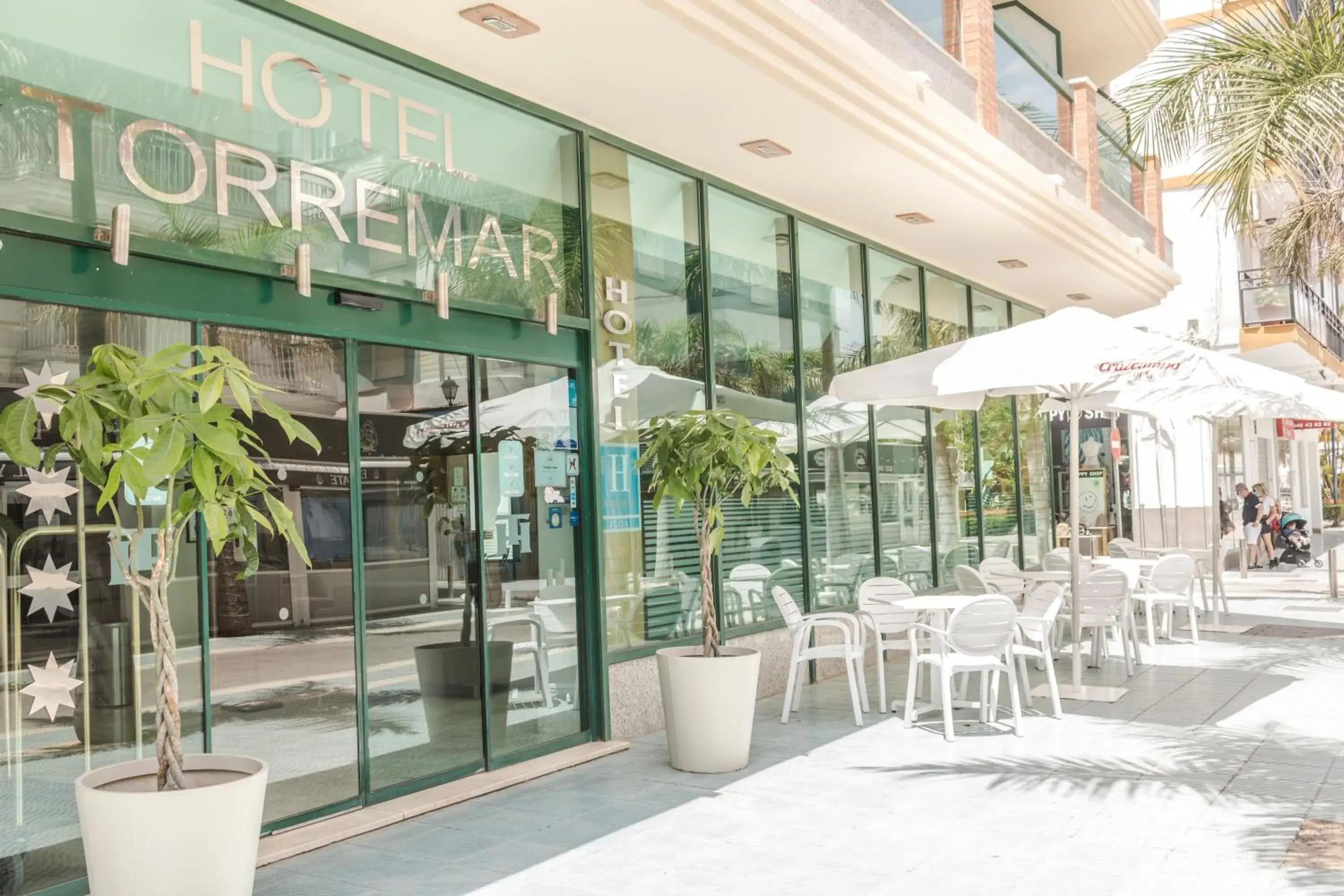 Patio in Hotel Torremar