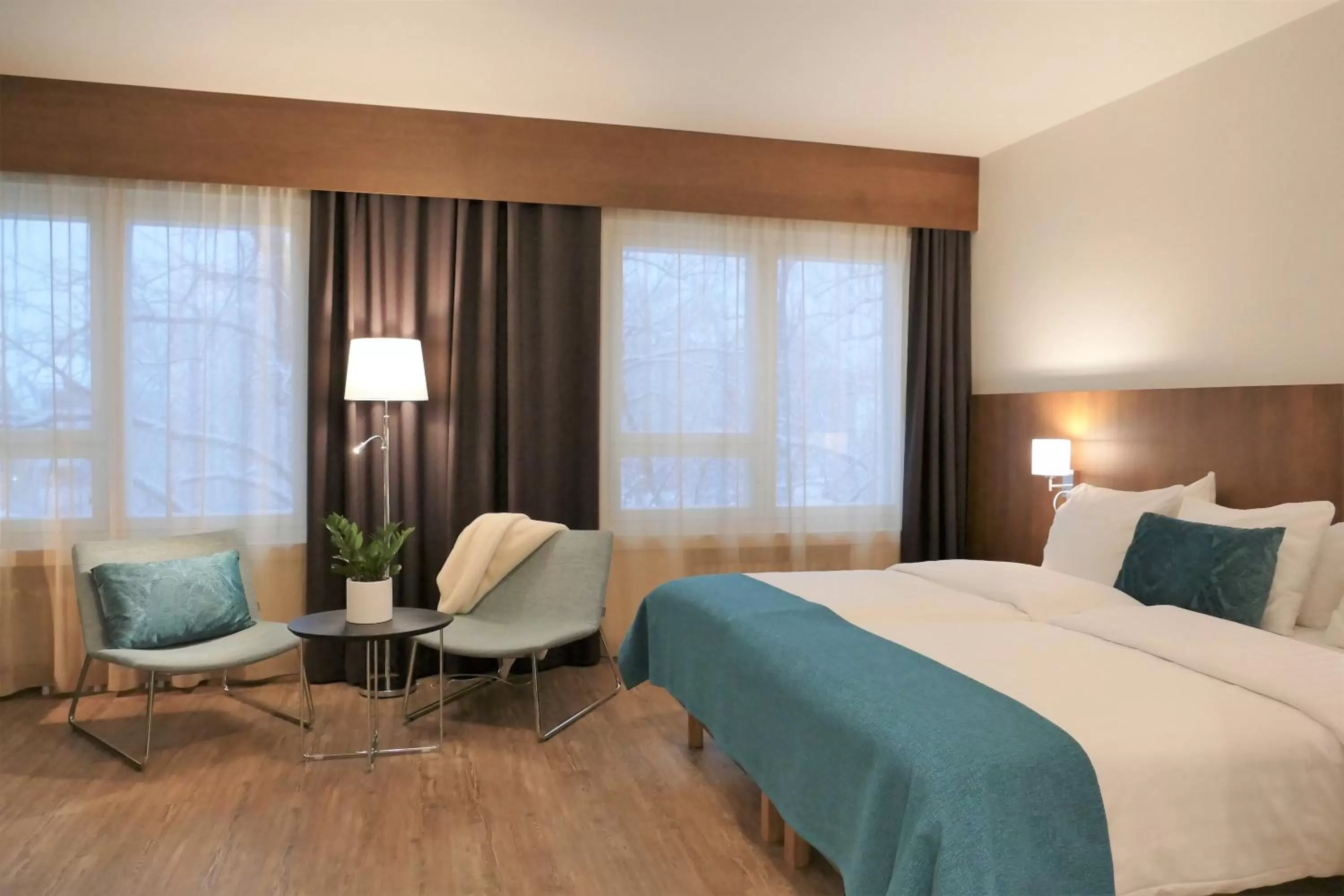 Photo of the whole room, Bed in Hotel Raumanlinna