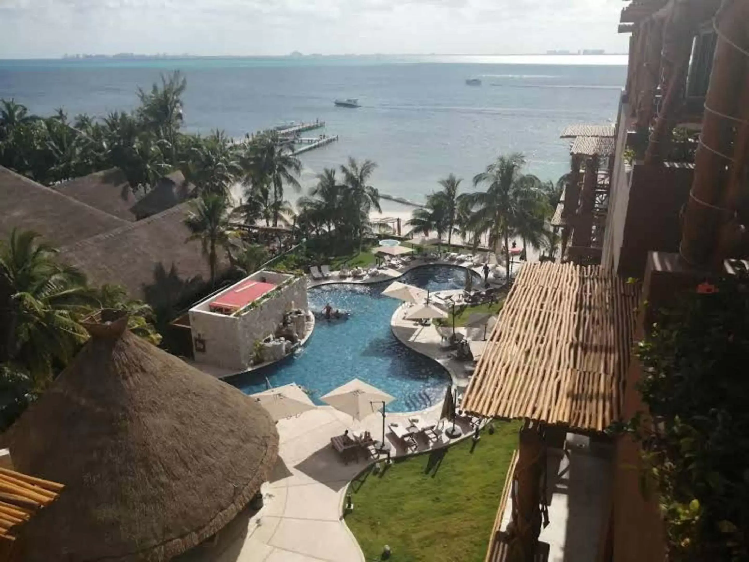 Bird's eye view, Pool View in Hotel Beló Isla Mujeres - All Inclusive