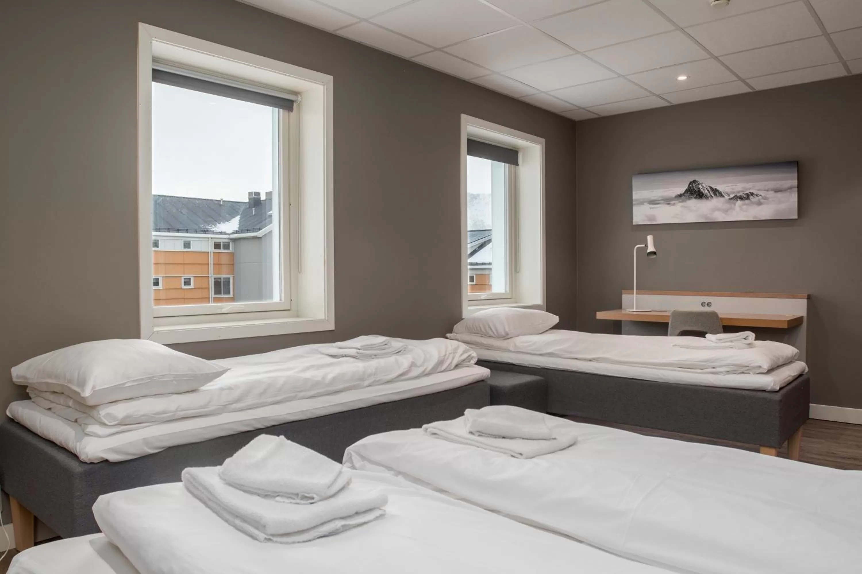 Bed in Fast Hotel Svolvær